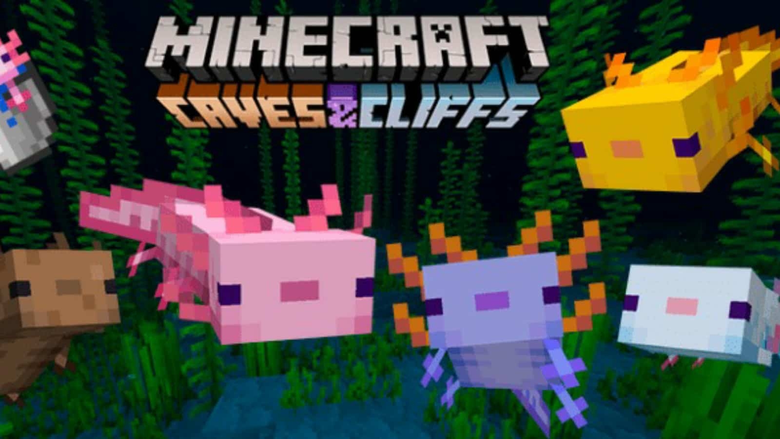 1600x900 How to tame Axolotls in Minecraft Caves & Cliffs: Food, location and more FirstSportz, Desktop