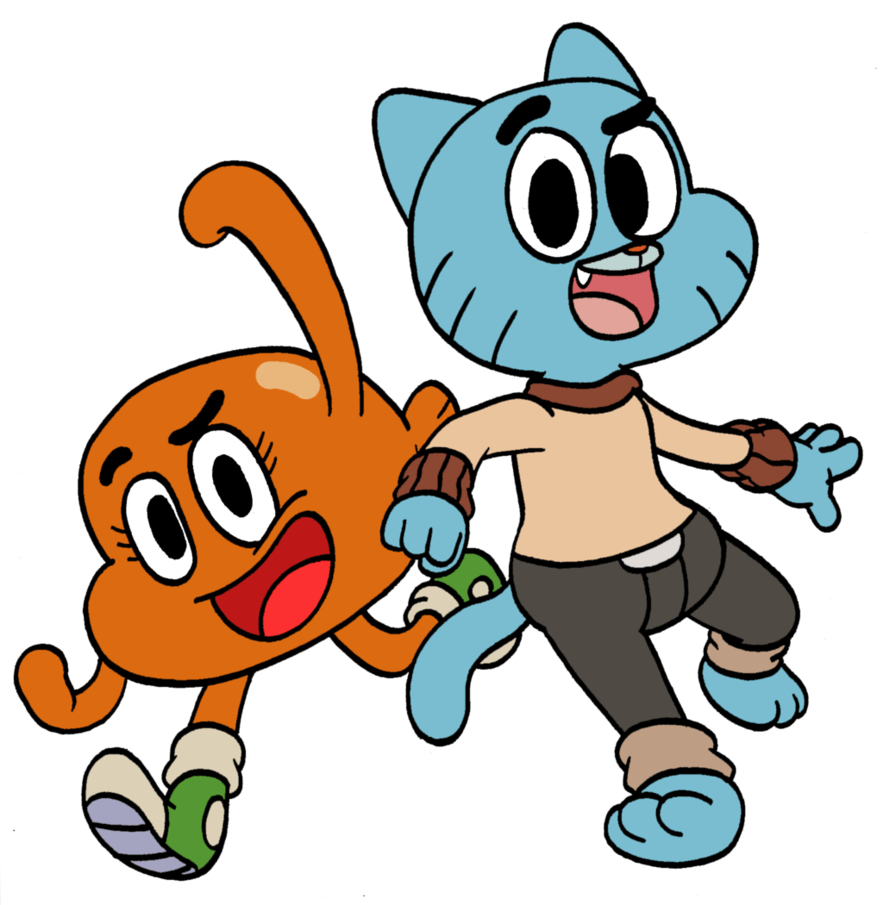 890x910 Gumball e darwin png 8 PNG Image, Phone