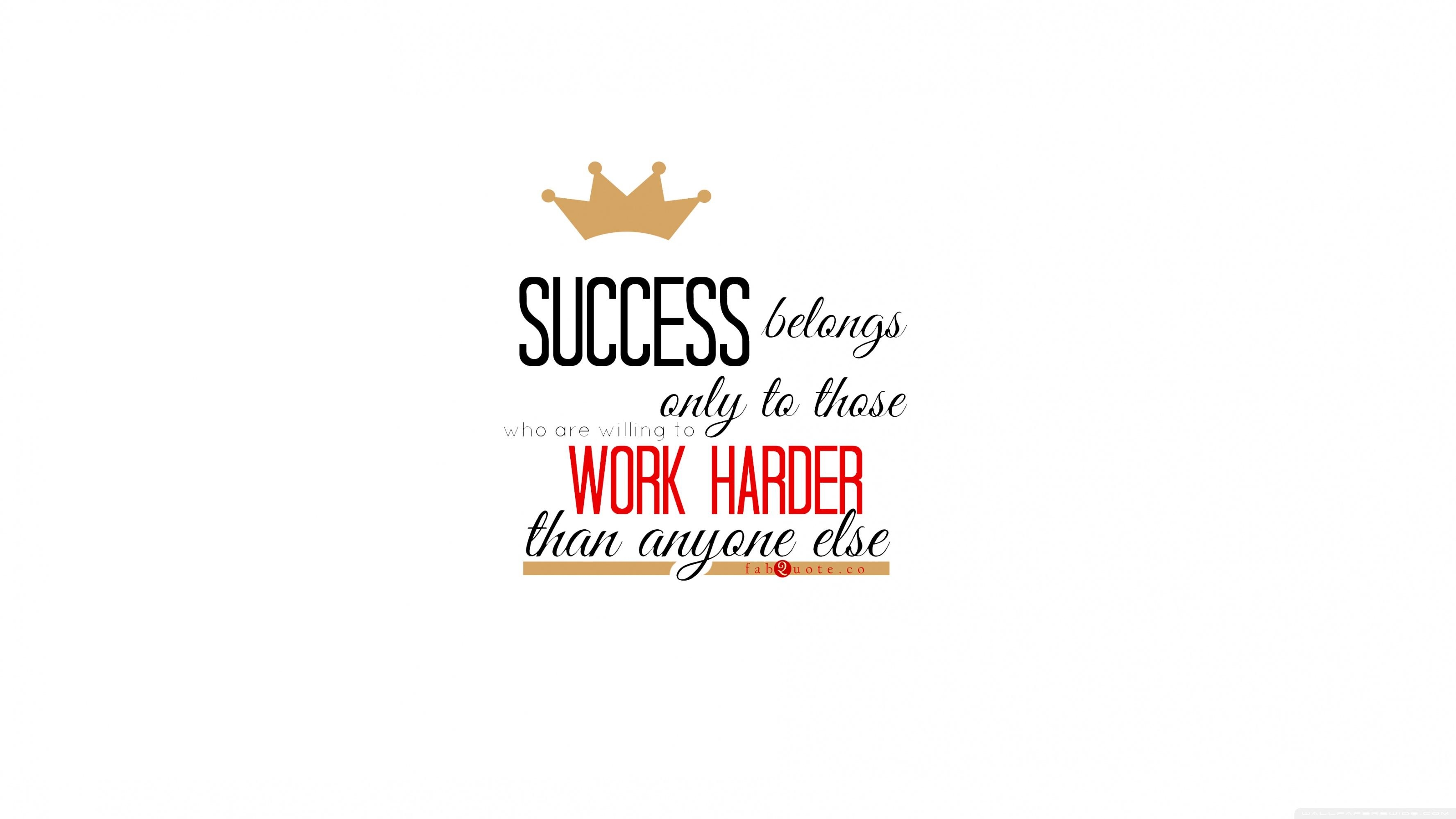 3560x2000 Quote about Success Ultra HD Desktop Background Wallpaper for 4K, Desktop