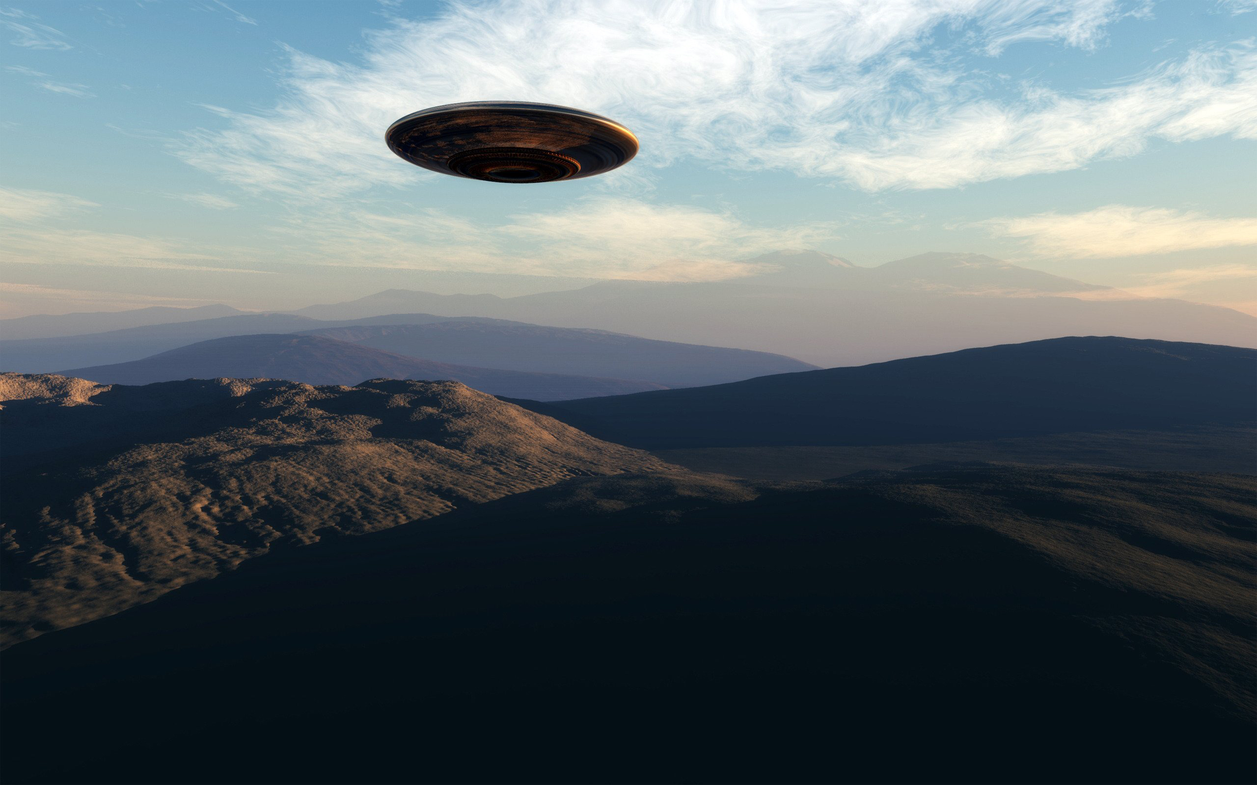 2560x1600 UFO Wallpaper HD, Desktop