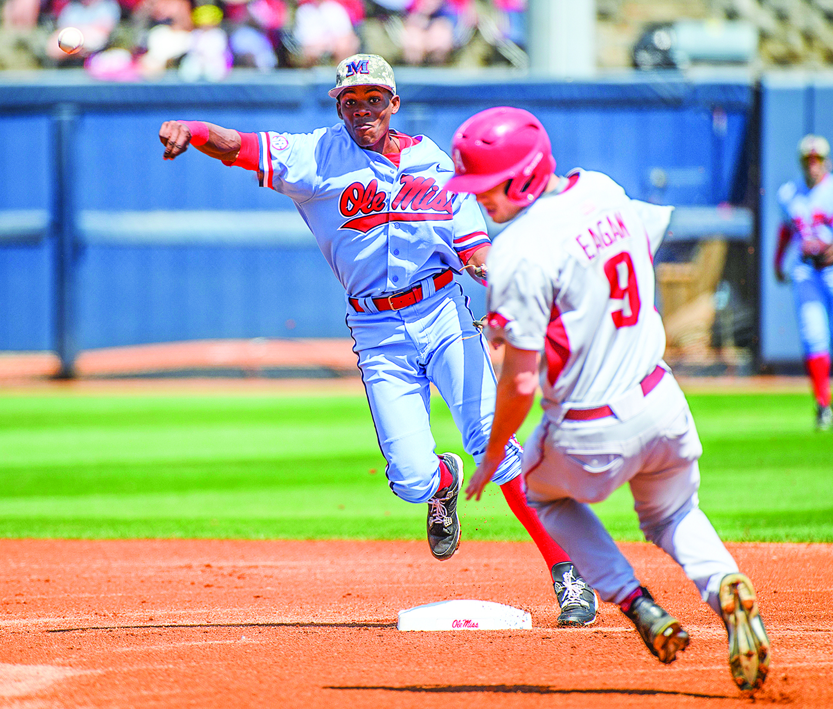 1670x1420 HOLDING ON: Rebels edge Arkansas, complete series sweep Oxford Eagle. The Oxford Eagle, Desktop