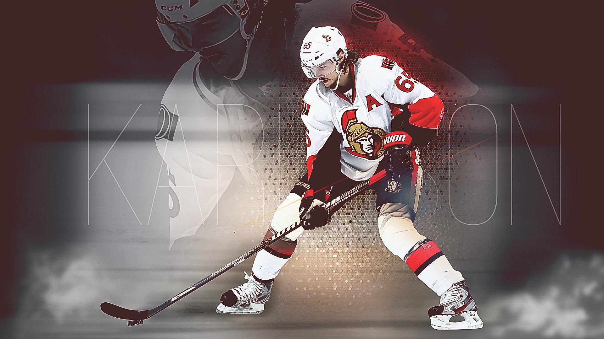 1920x1080 NHL Ottawa Senators Karlsson wallpaper 2018 in Hockey, Desktop