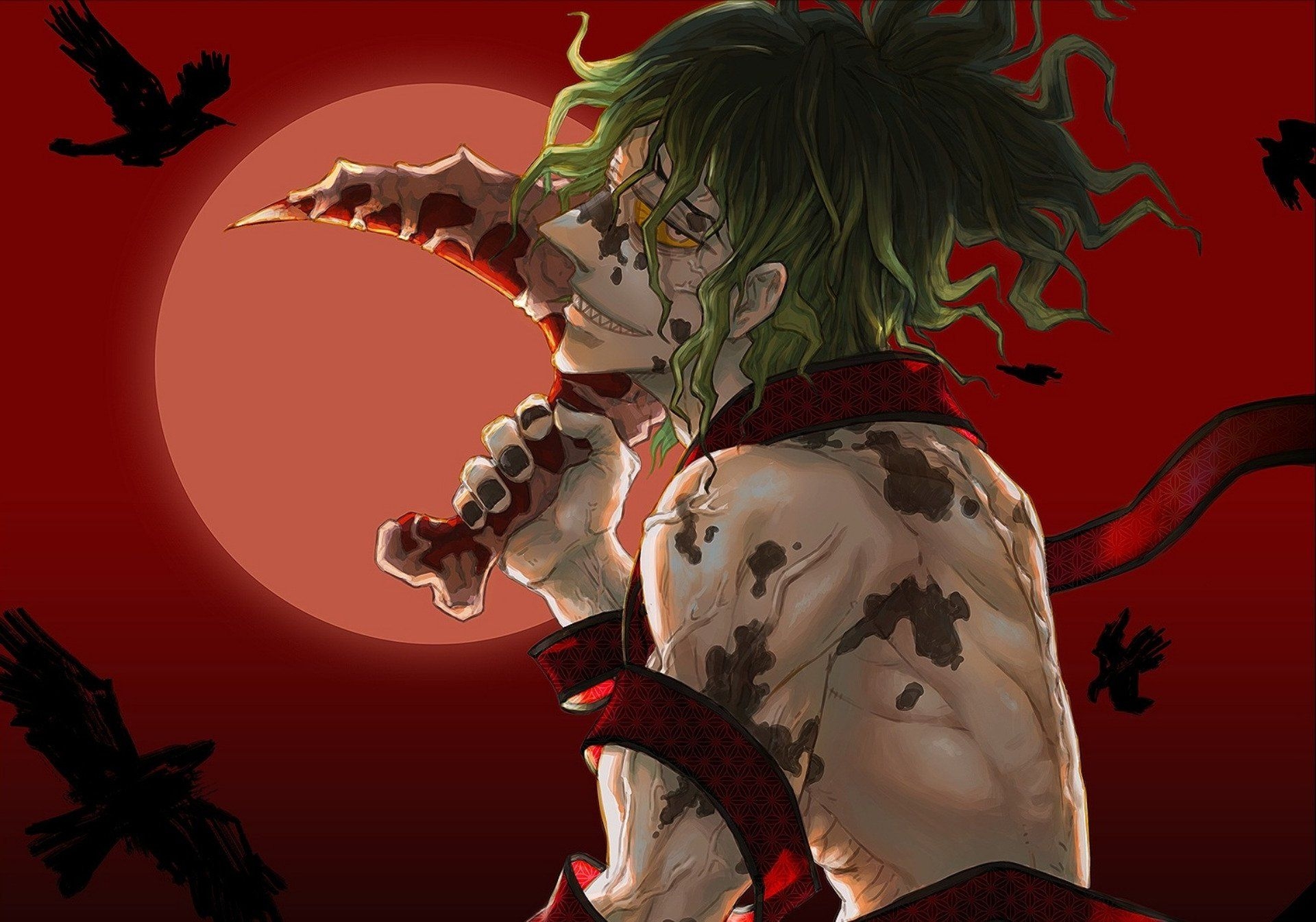 1920x1350 Gyutaro (Demon Slayer) HD Wallpaper and Background Image, Desktop