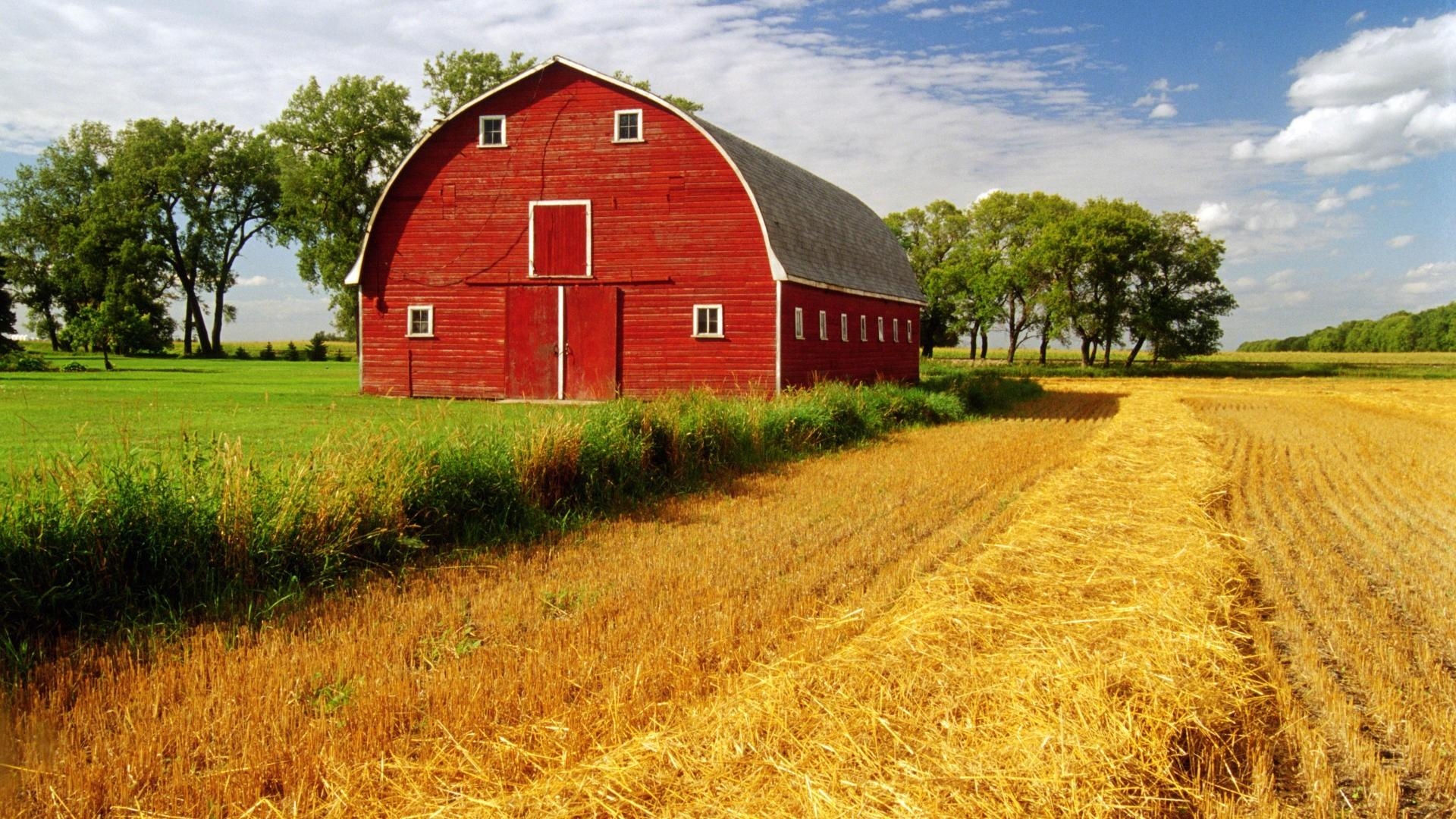 1920x1080 Old Barn Wallpaper, Desktop