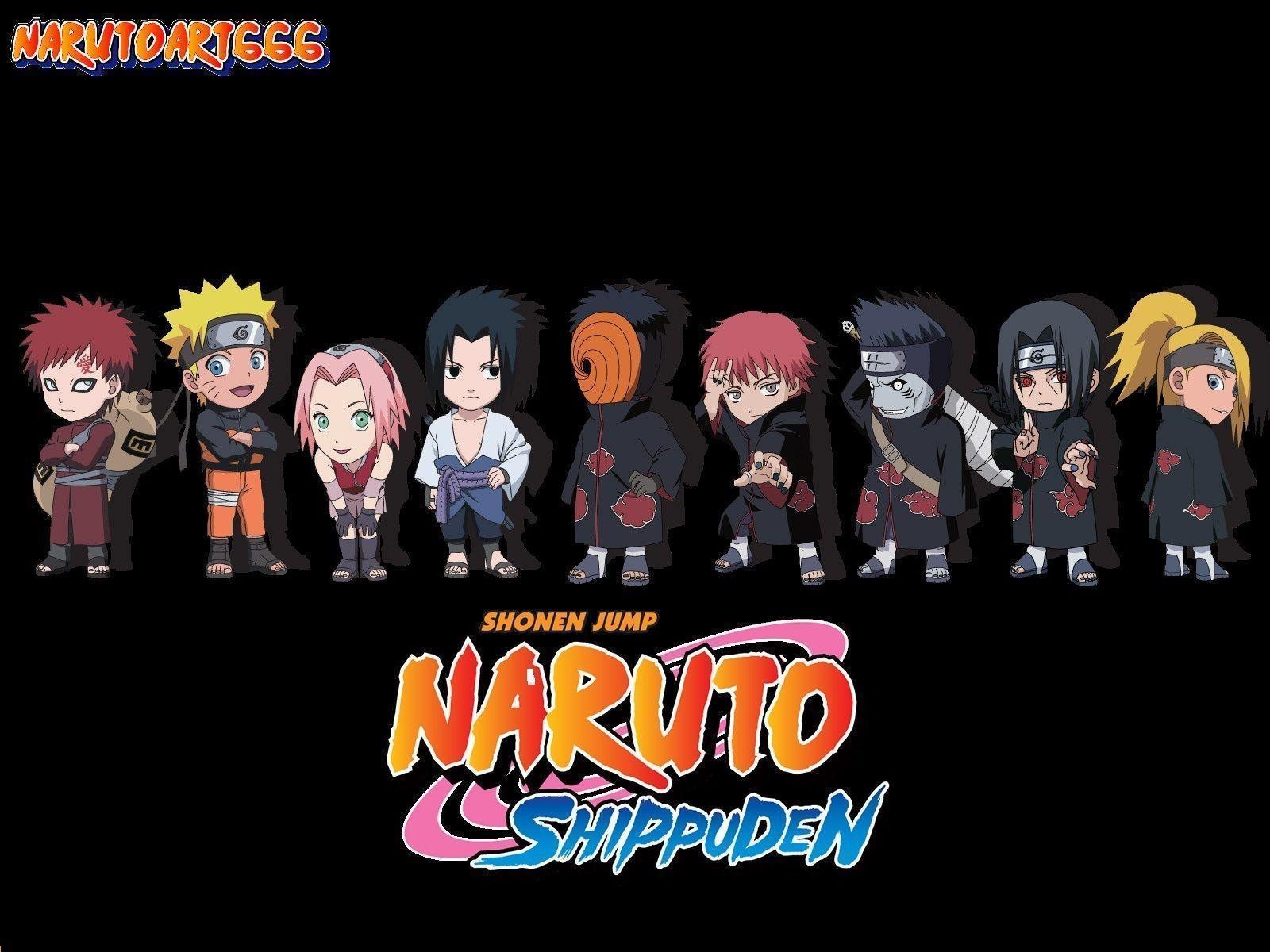 1600x1200 naruto chibi wallpaper, Desktop