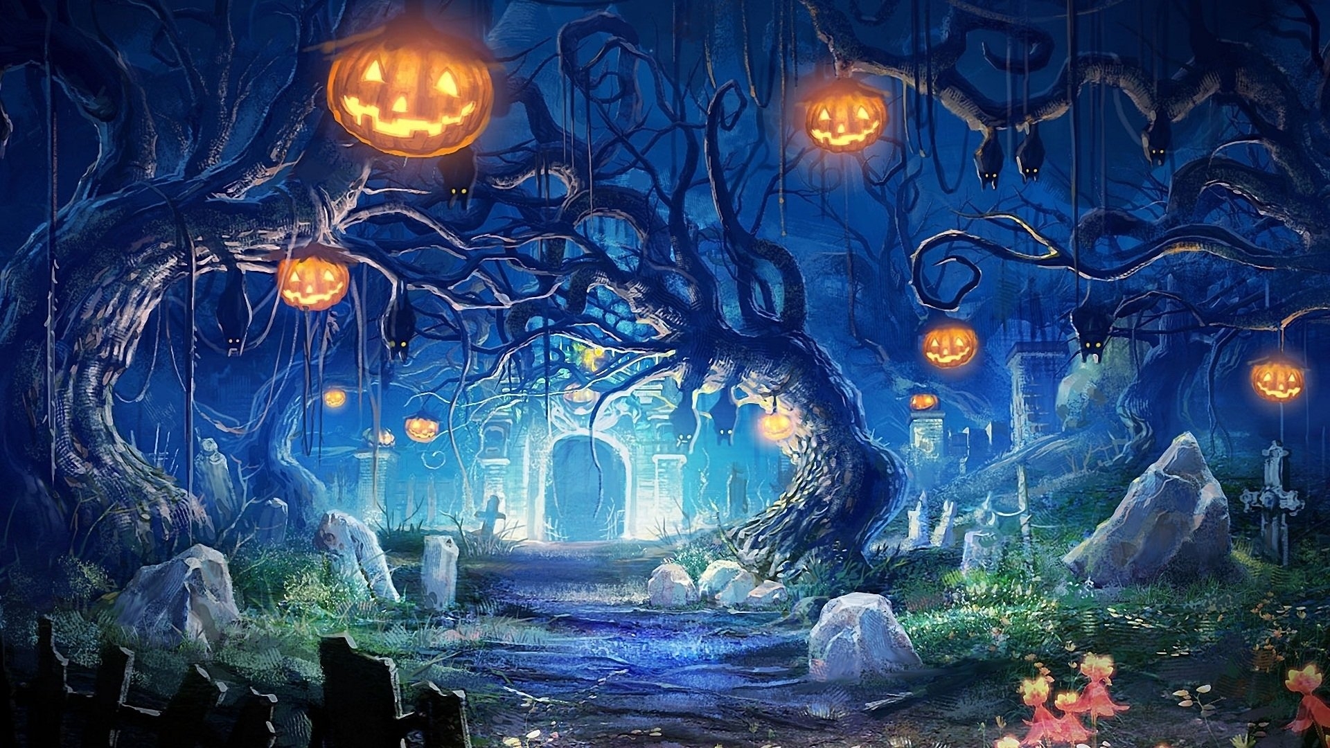 1920x1080 Halloween Computer Free Wallpaper 02 July, Halloween Background, Desktop