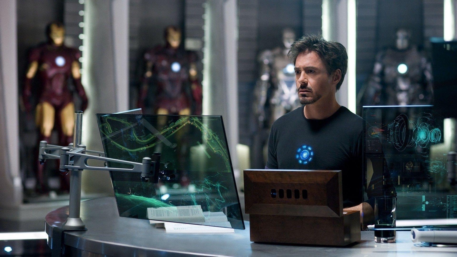 1920x1080 Tony stark robert downey jr iron man, Desktop