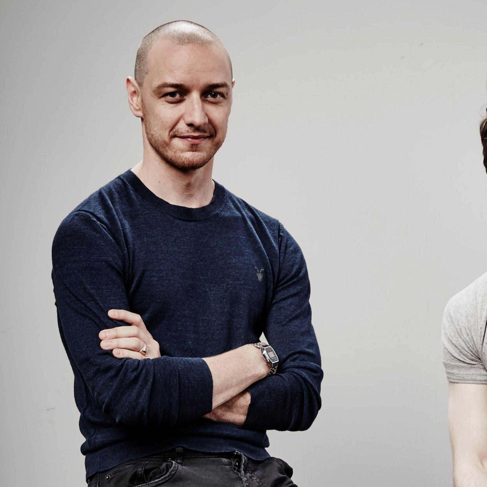 2050x2050 Download Wallpaper  James mcavoy, Daniel radcliffe, Phone