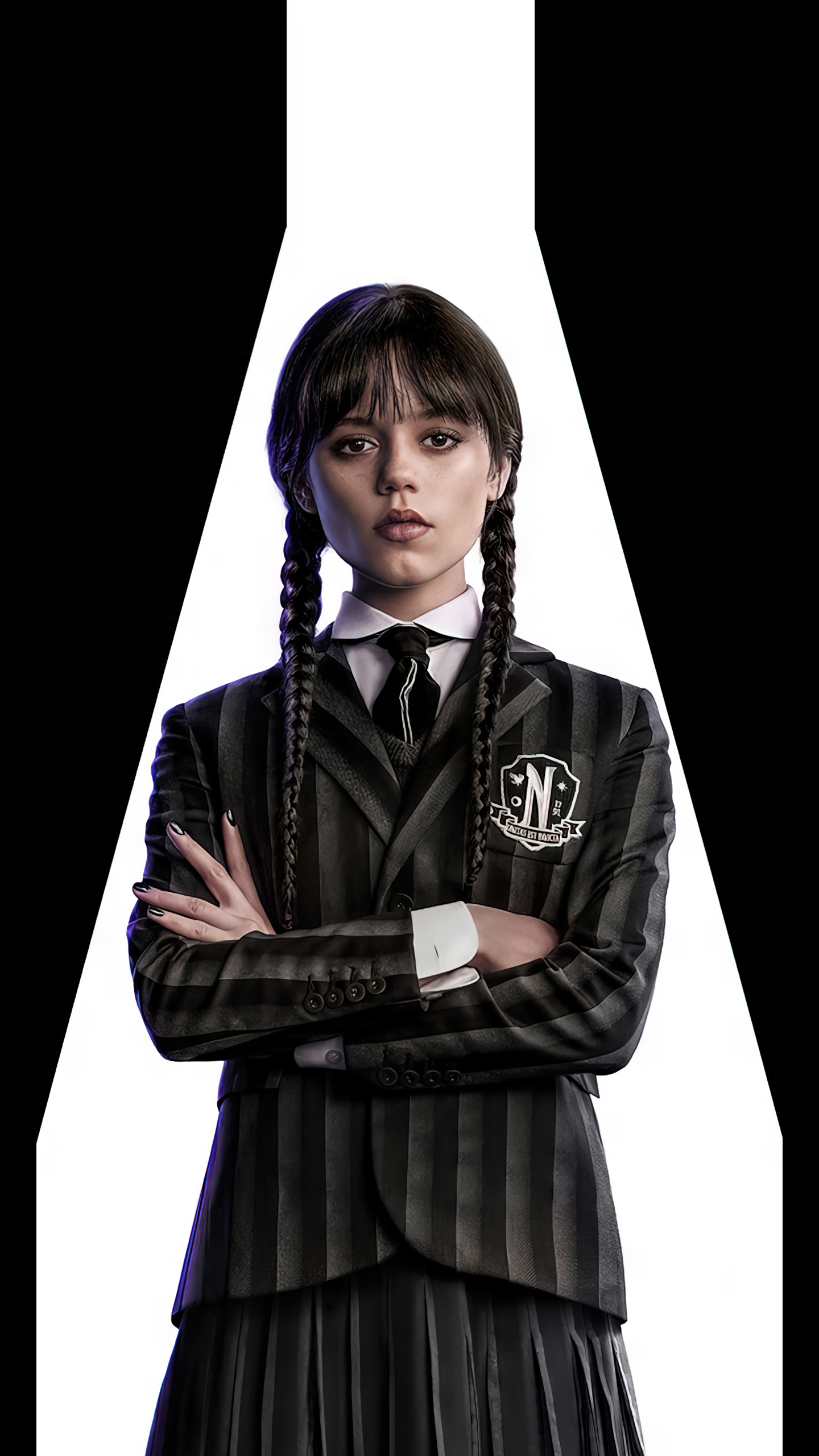 1440x2560 Wednesday Addams Phone Wallpaper, Phone