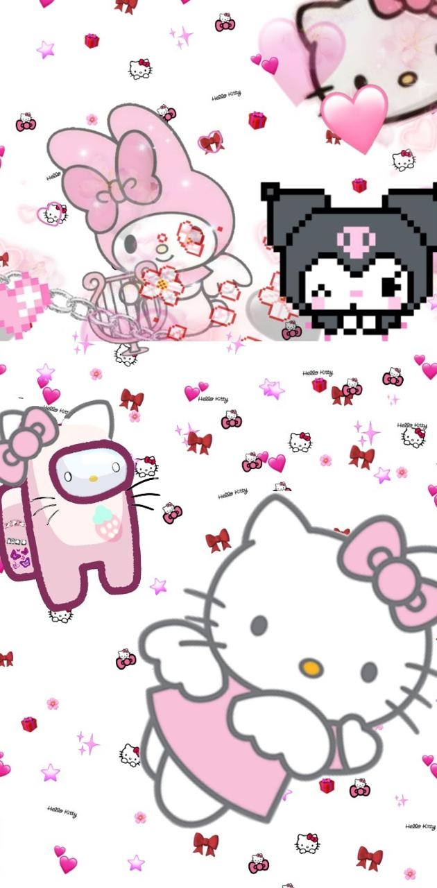 630x1280 Hello Kitty wallpaper, Phone