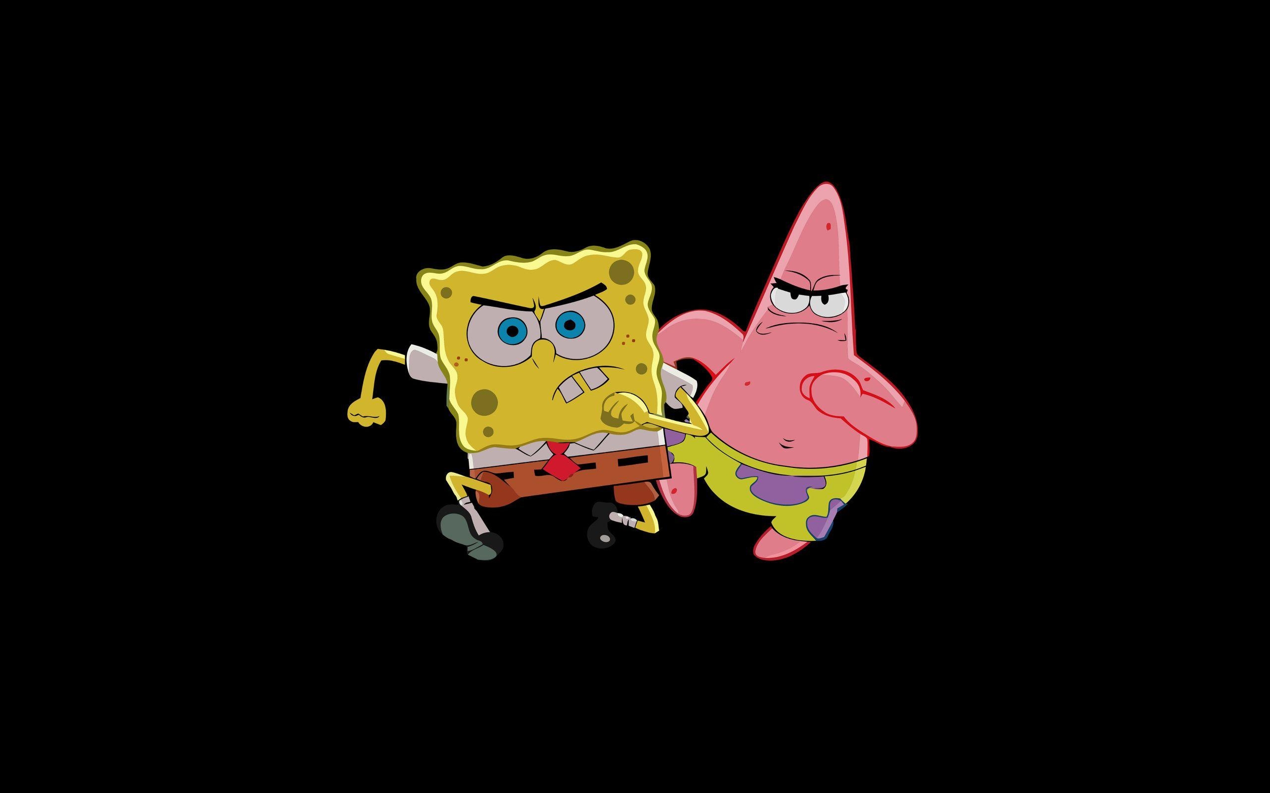 2560x1600 Patrick Star And Spongebob  Resolution HD 4k, Desktop