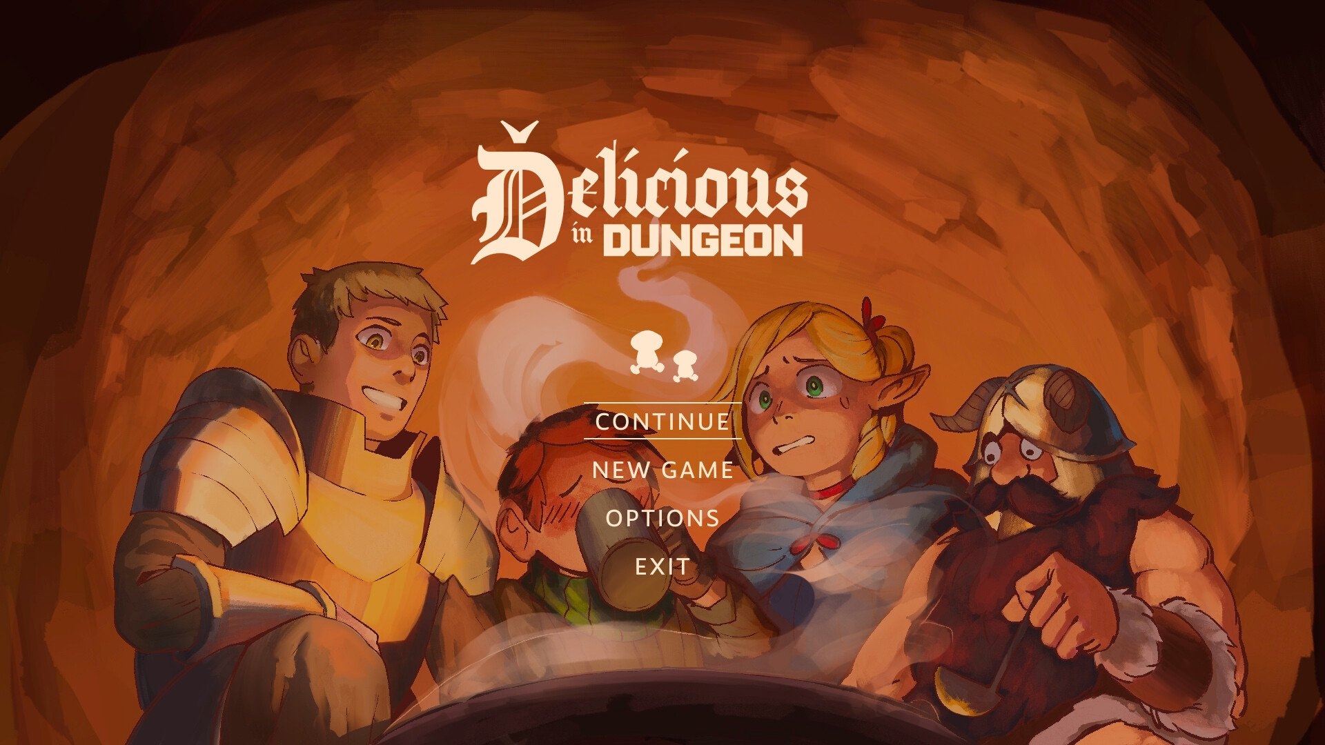 1920x1080 Dungeon Meshi FAN Game Mockup, Desktop