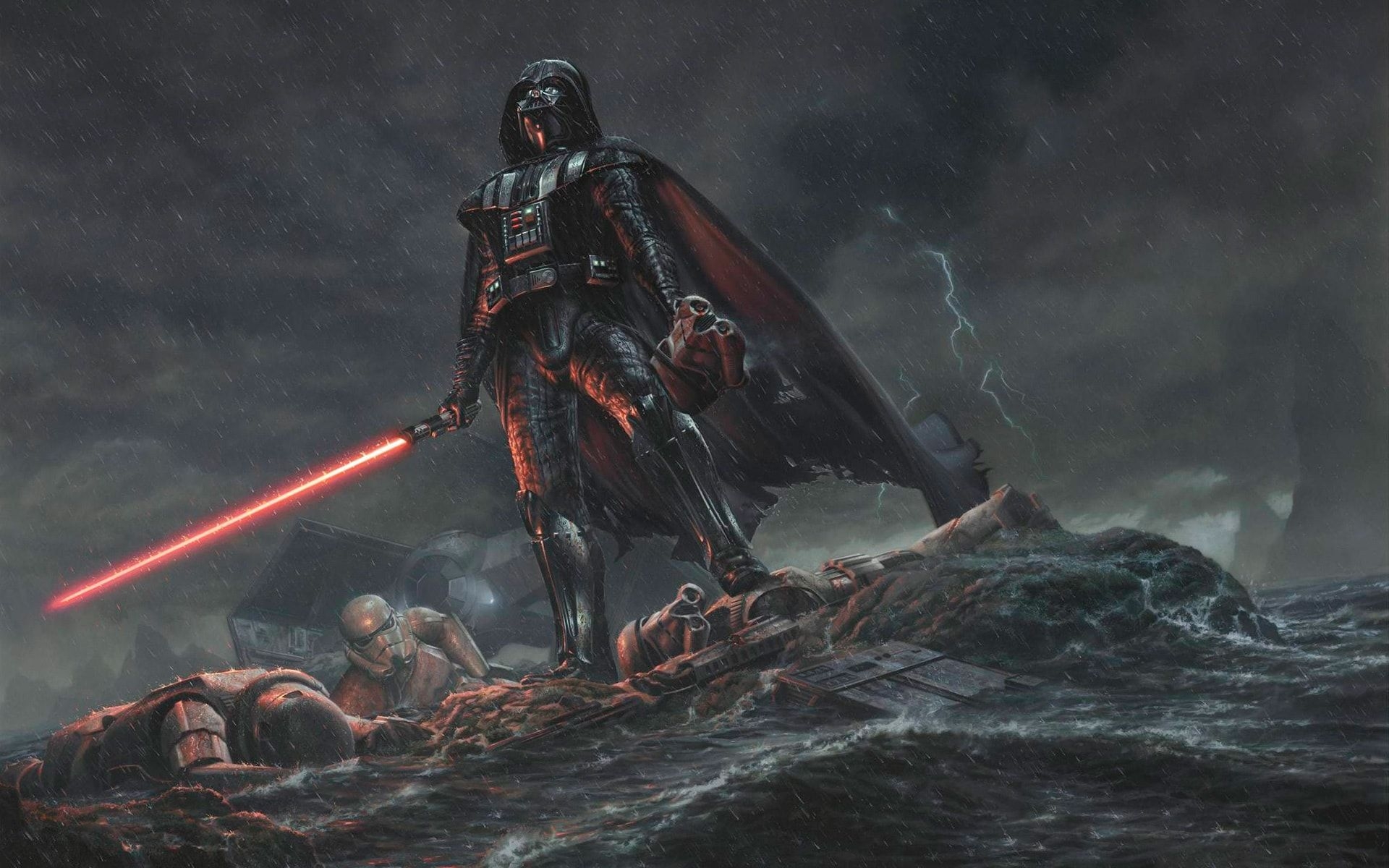 1920x1200 The Story Behind Darth Vader + Darth Vader Wallpaper!, Desktop