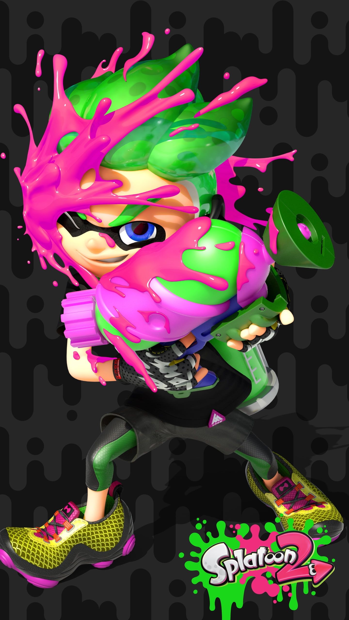 1440x2560 Nintendo Nintendo Switch Club Nintendo #Splatoon Splatoon 2 #Inkling video games K #wallpaper #hdwallpaper #deskto. Nintendo splatoon, Splatoon, Splatoon 2 art, Phone