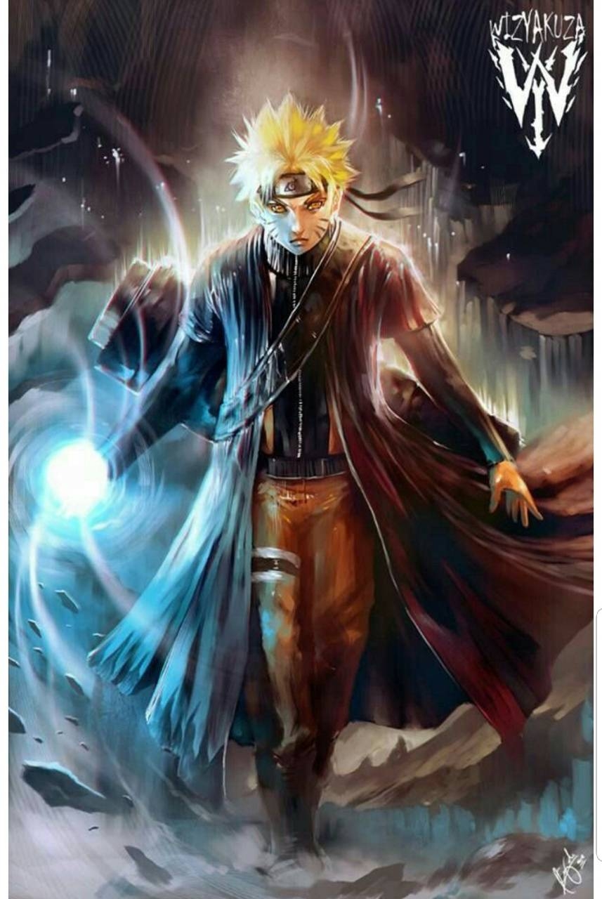 860x1280 Naruto Rasengan Wallpaper, Phone