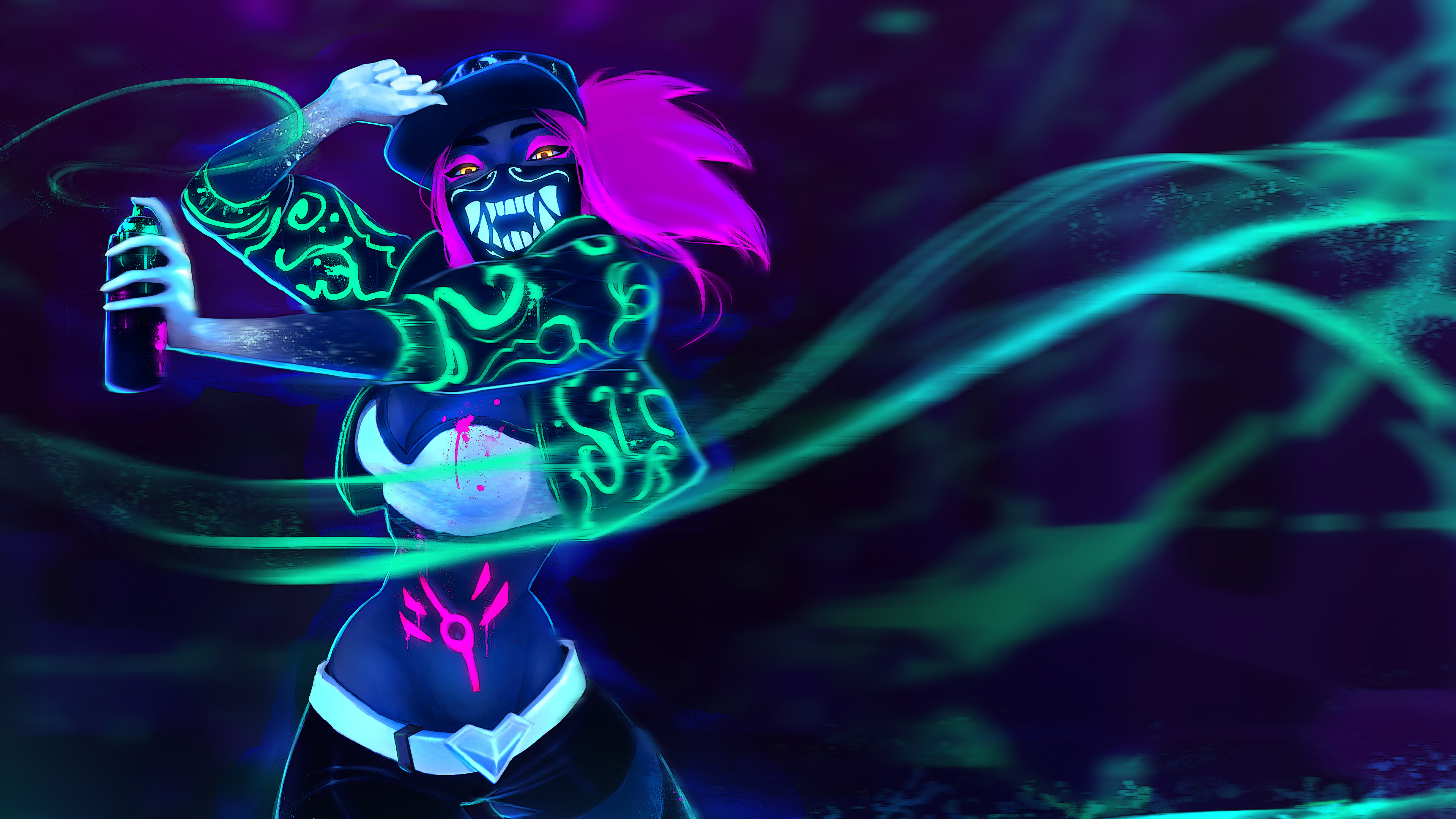 4900x2760 Kda Akali 5k, HD Anime, 4k Wallpaper, Image, Background, Photo, Desktop