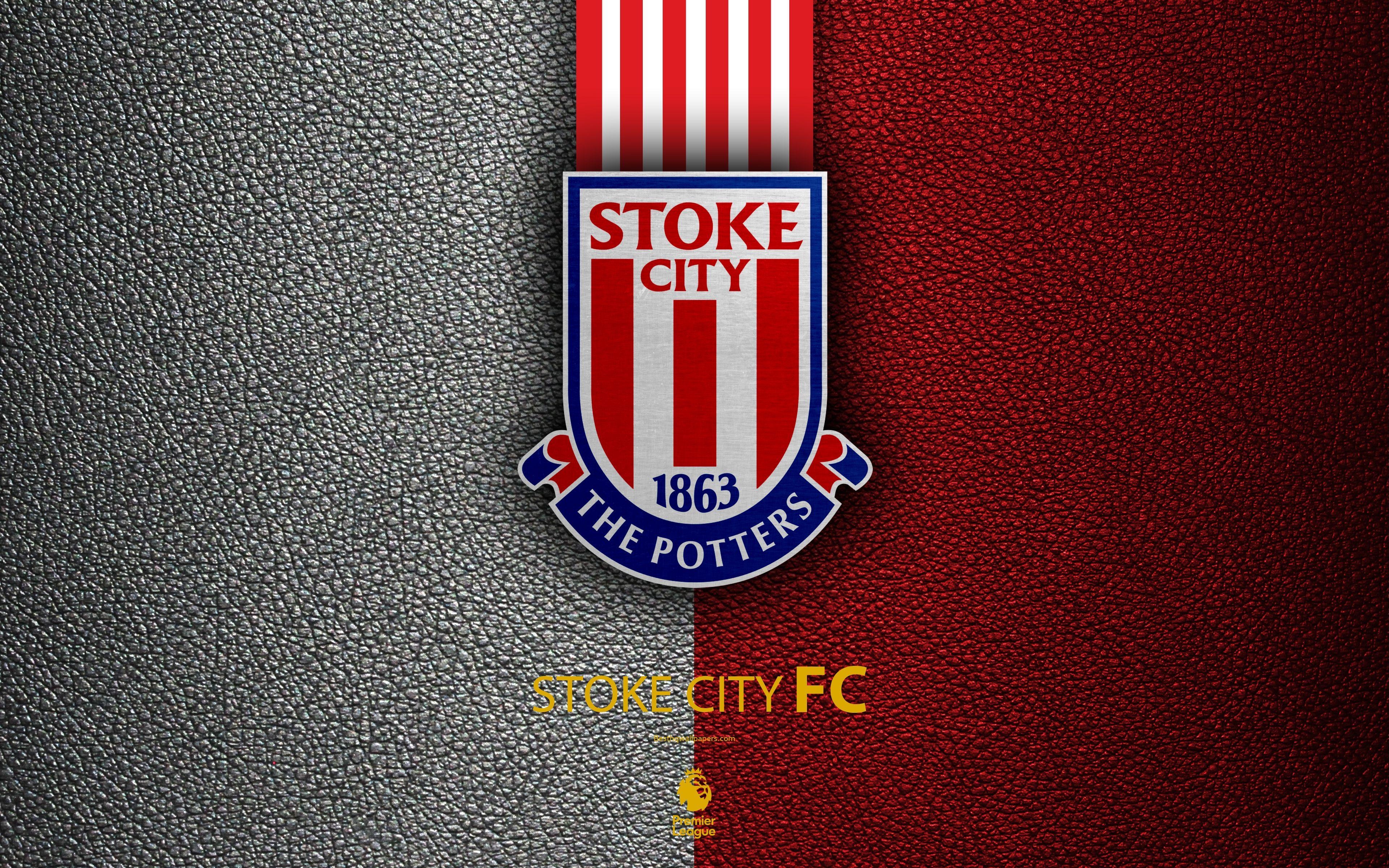 3840x2400 Download wallpaper Stoke City FC, FC, 4K, English Football Club, Desktop