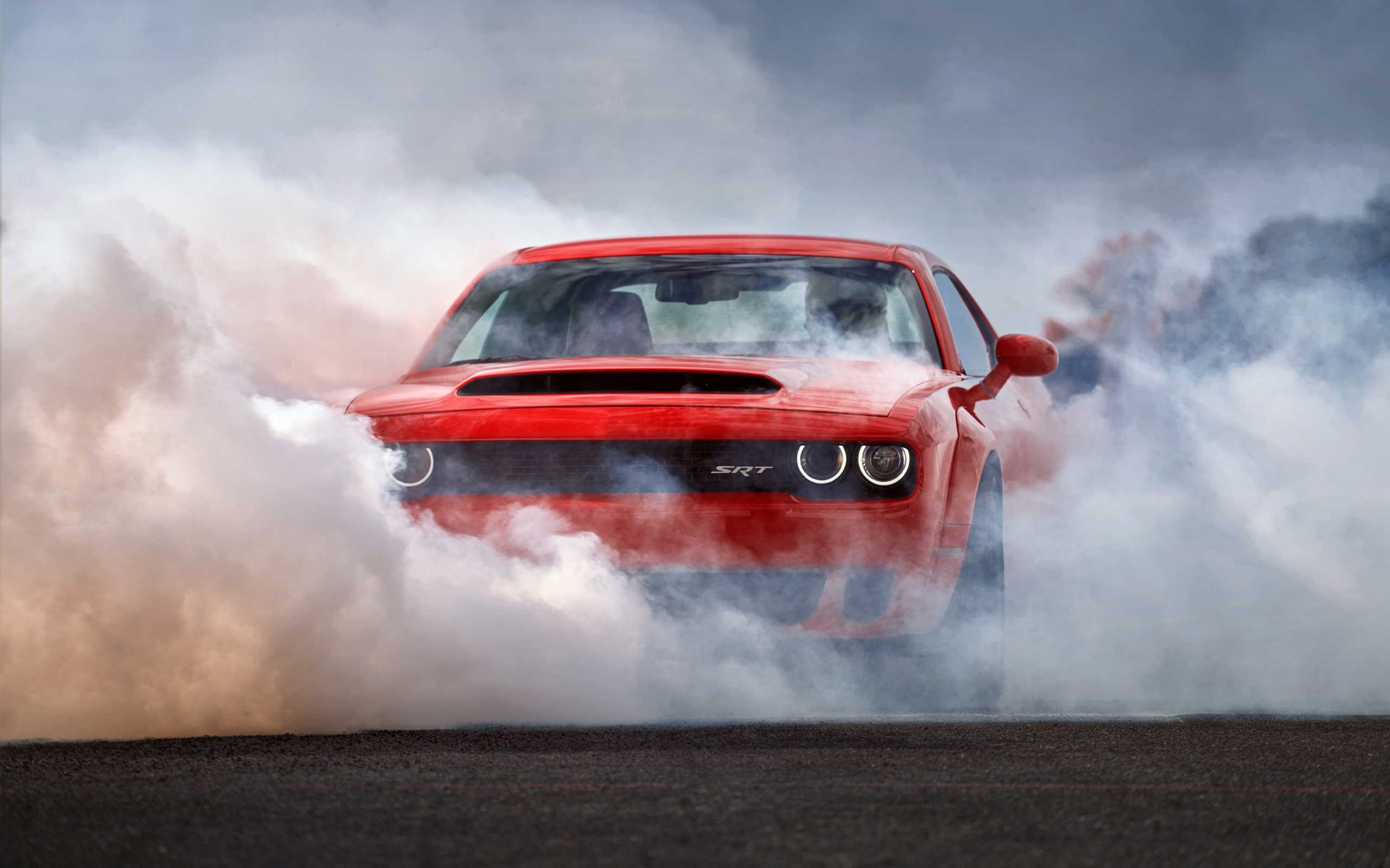 2560x1600 Dodge Challenger Wallpaper HD Challenger Demon Smoke, Desktop