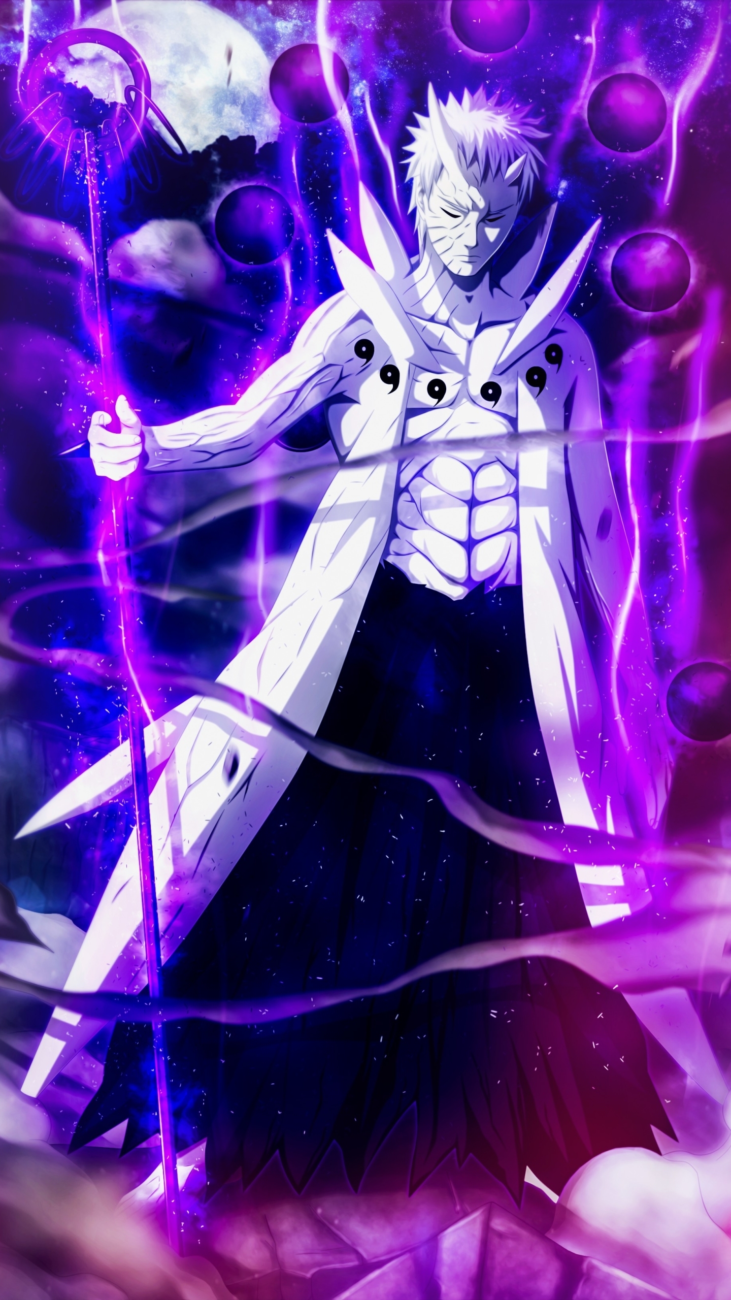 1440x2560 Obito Uchiha Mobile Wallpaper, Phone