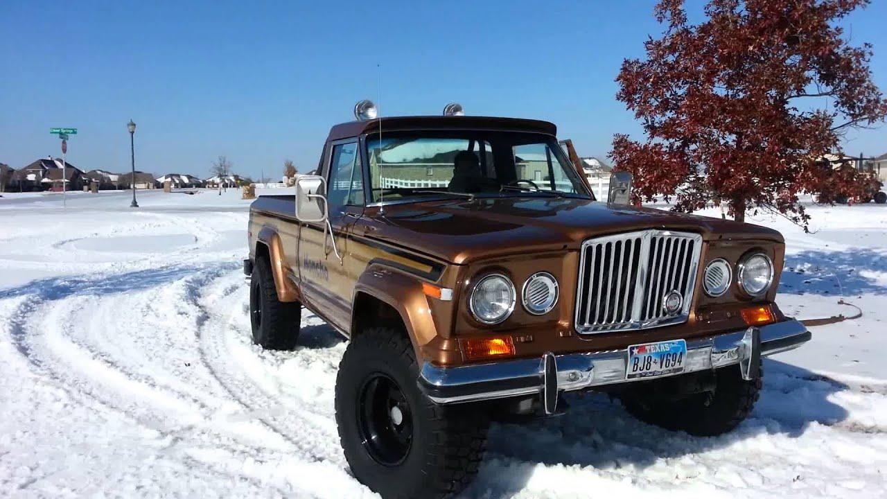 1280x720 JEEP Honcho in the Tx snow, Desktop