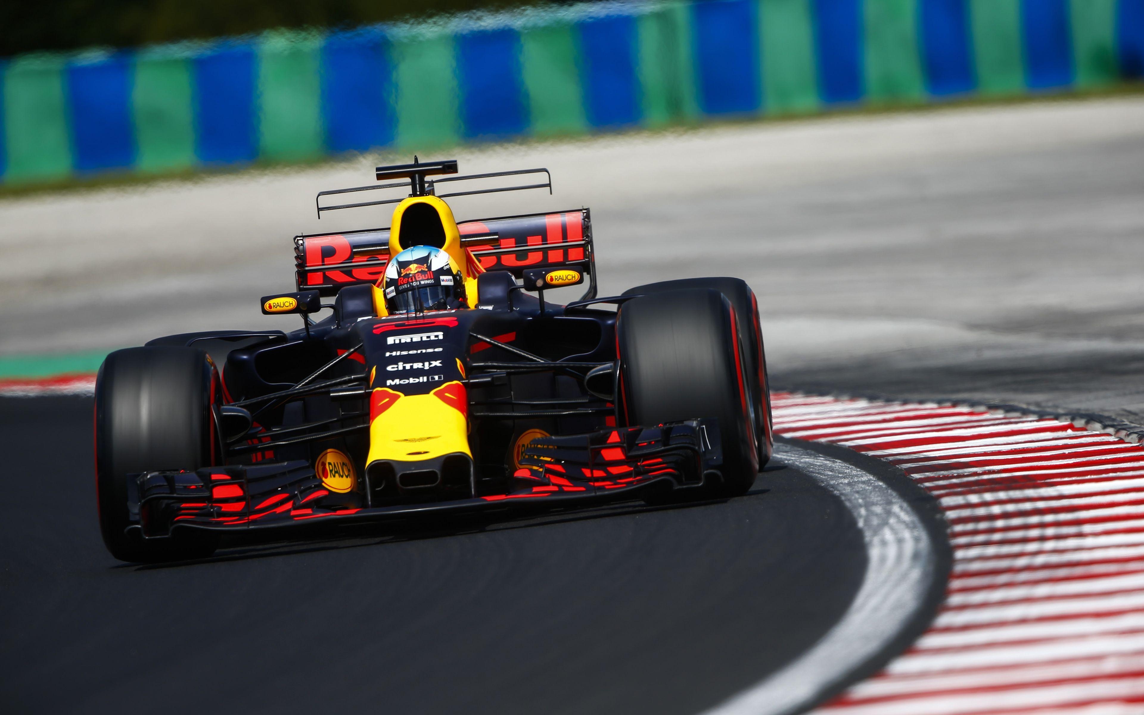 3840x2400 Download wallpaper 4k, Daniel Ricciardo, Formula One, F Red Bull, Desktop