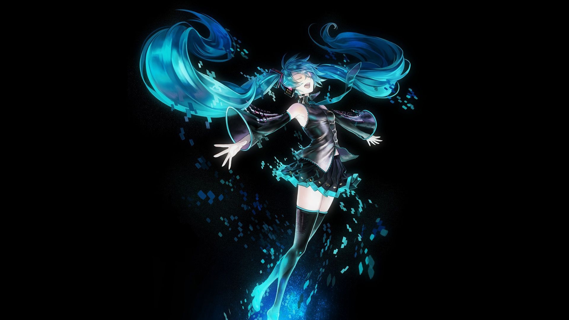 1920x1080 Dark Hatsune Miku Wallpaper Free.wallpaperaccess.com, Desktop