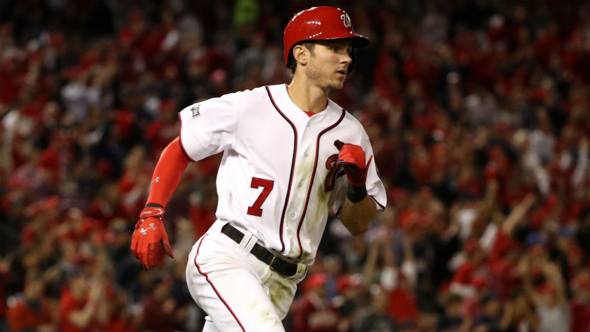 1920x1080 Trea Turner leaves game with apparent hamstring injury, Desktop