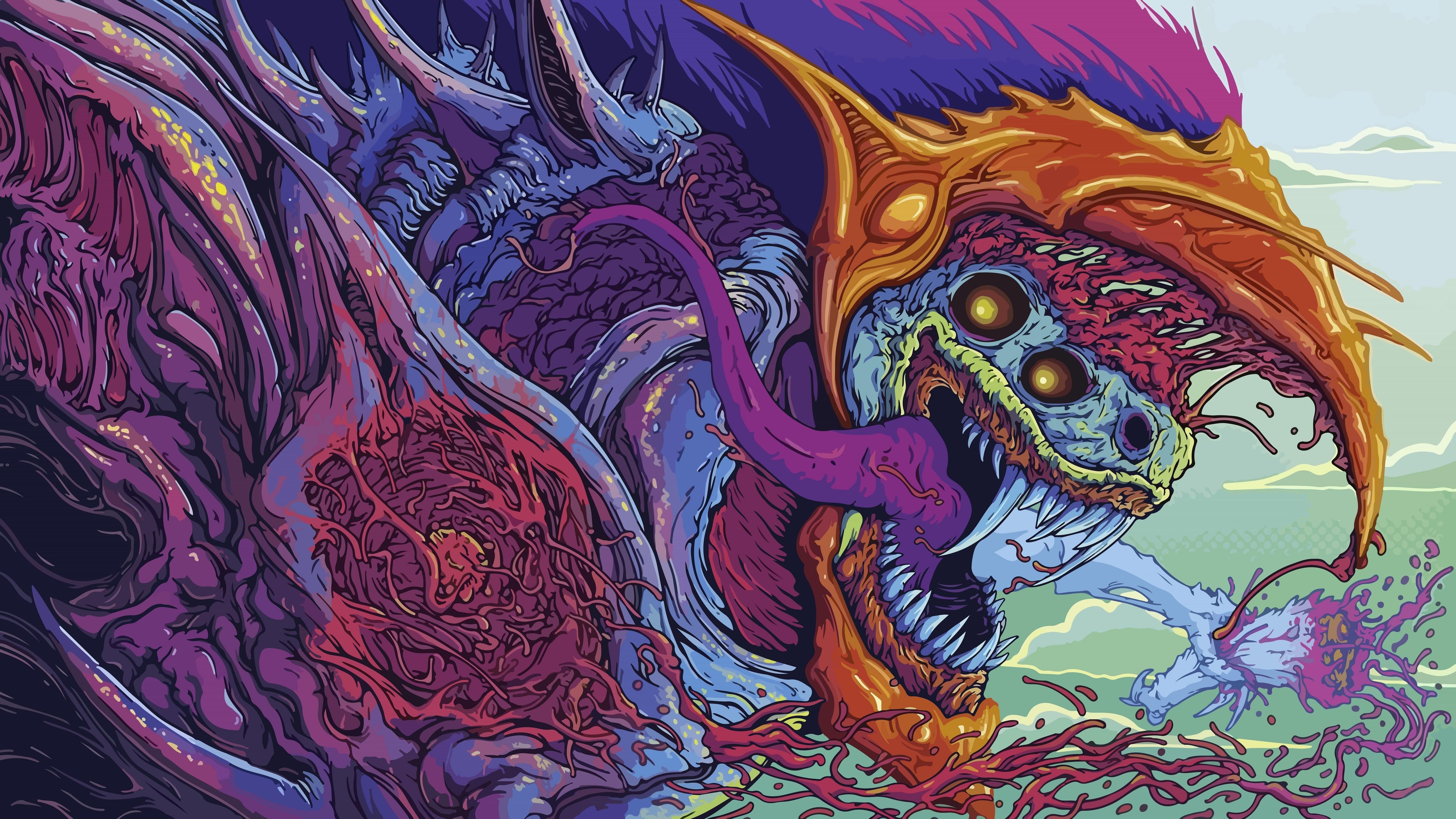 5000x2820 Hyper Beast () (Anyone know of more wallpaper like this, Desktop