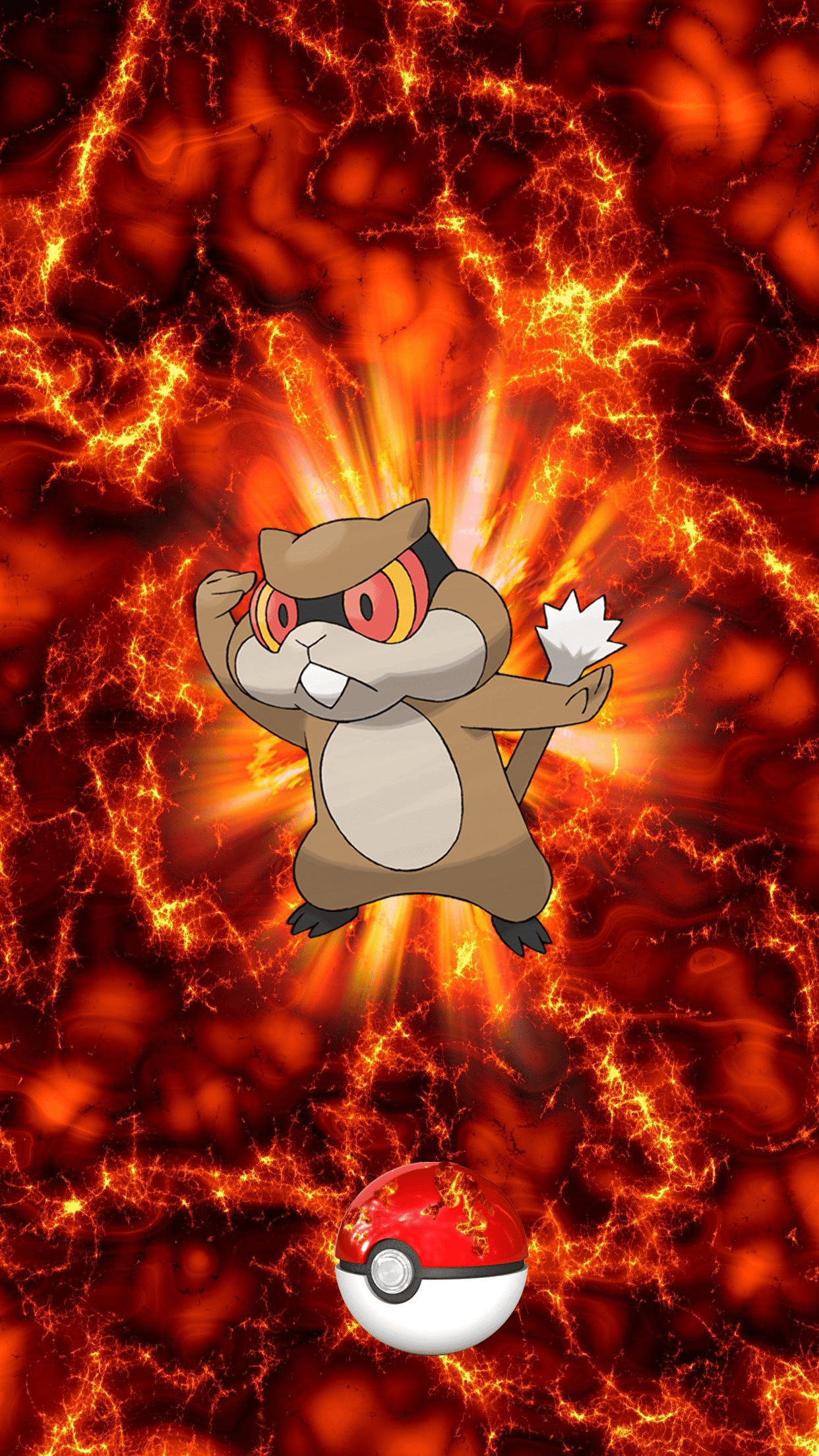 1250x2210 Fire Pokeball Patrat 72 Minezumi 65 Egg, Phone