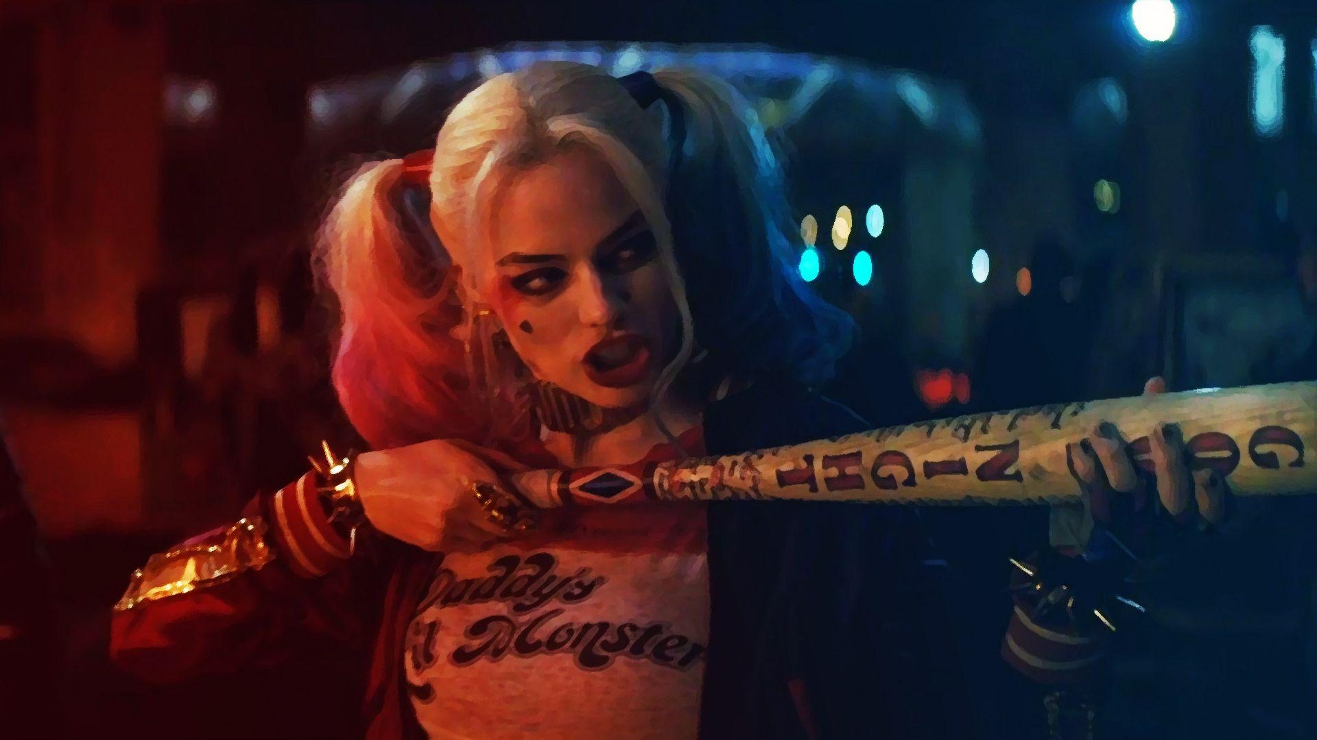 1920x1080 Harley Quinn edit I made from the Suicide Squad trailer, Desktop