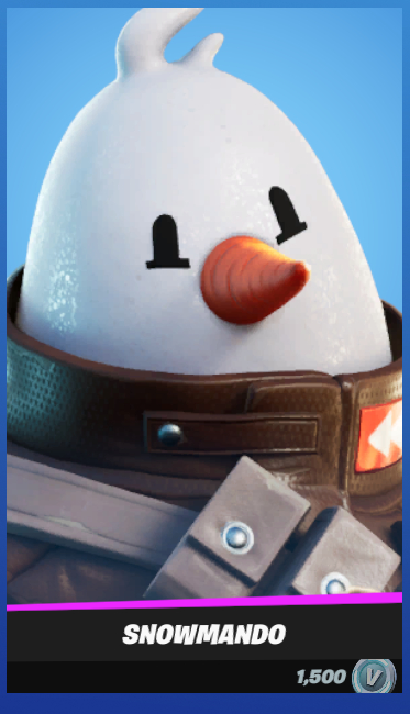 380x650 Snowmando Fortnite wallpaper, Phone