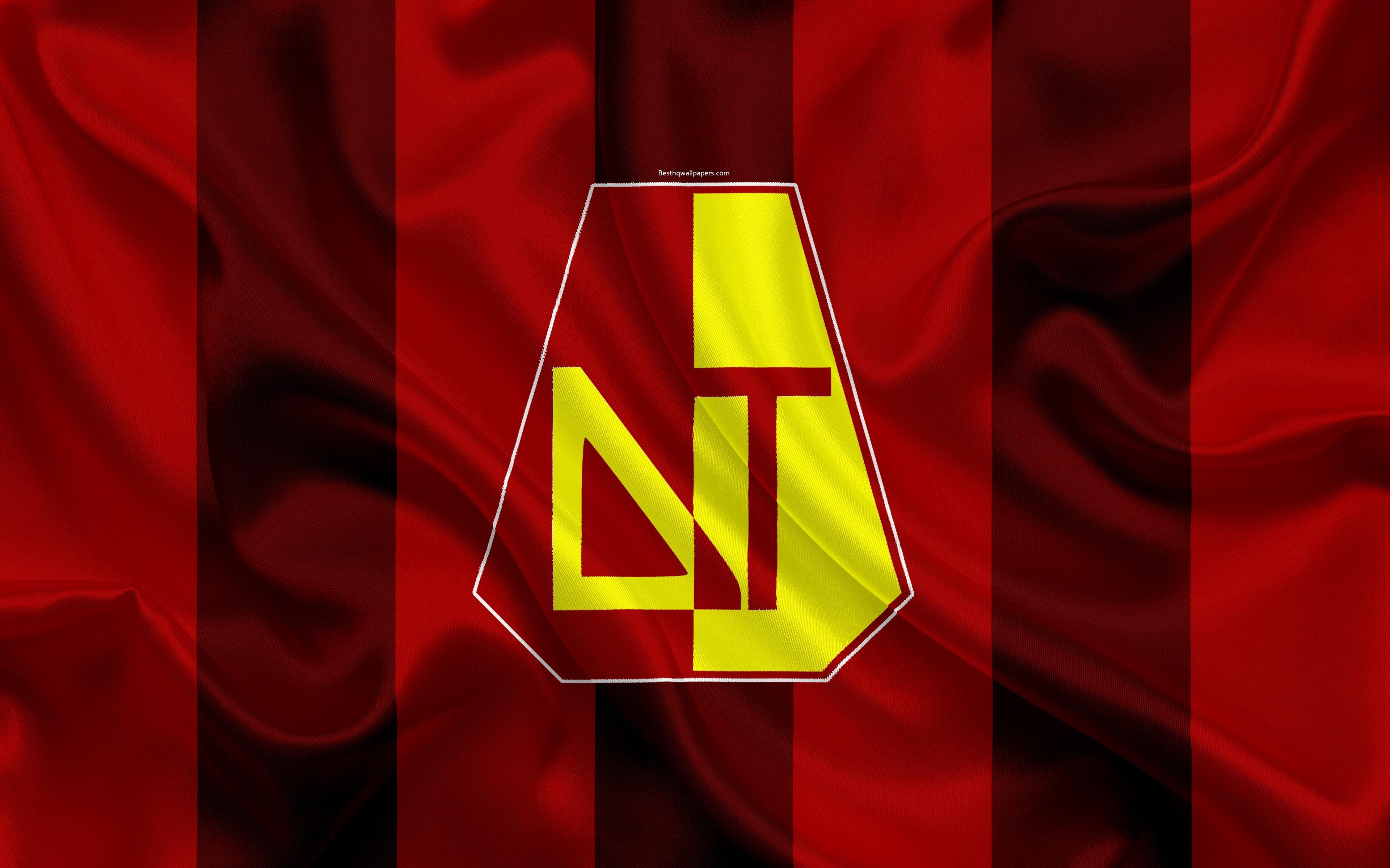 3840x2400 Download wallpaper Deportes Tolima, 4k, logo, Colombian football, Desktop