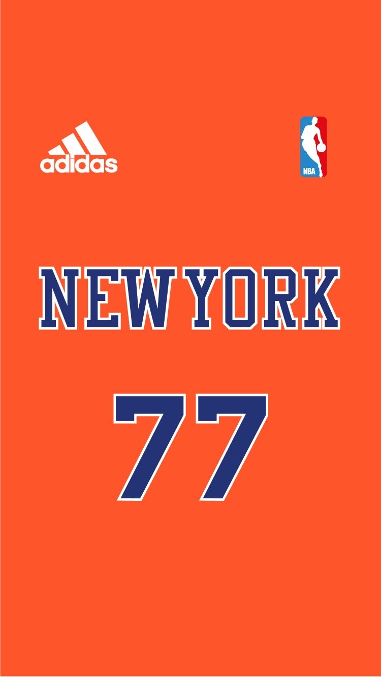 750x1340 KNICKS. Papel de parede adidas, Camisa de basquete, Basquete, Phone