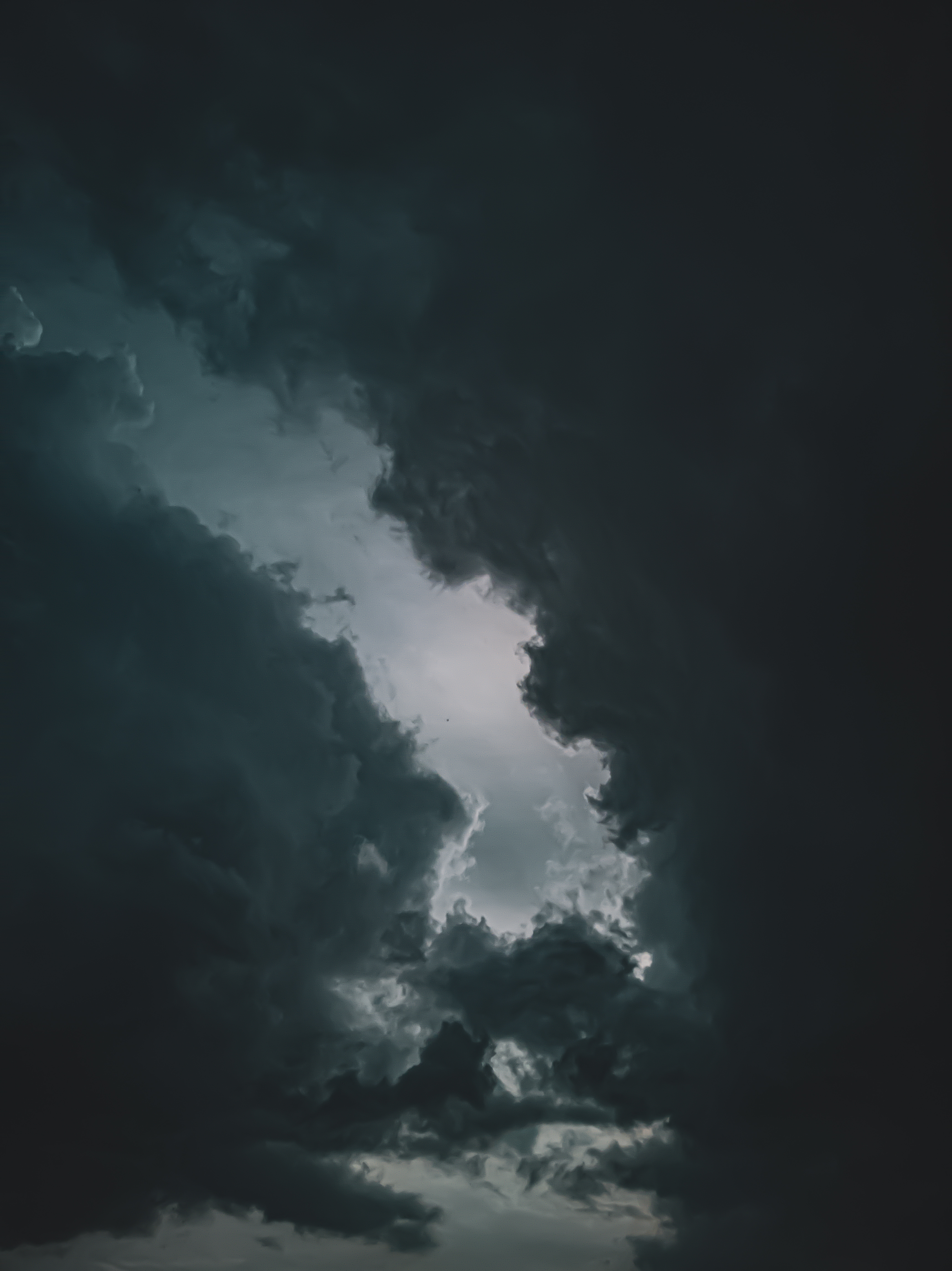 3440x4600 Dark Clouds in the Sky · Free, Phone