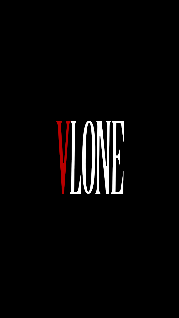 750x1340 Purple Wallpaper Vlone Logo, Phone