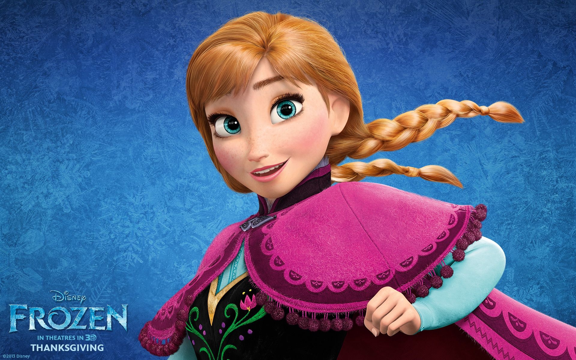 1920x1200 Frozen Anna Wallpaper, Desktop