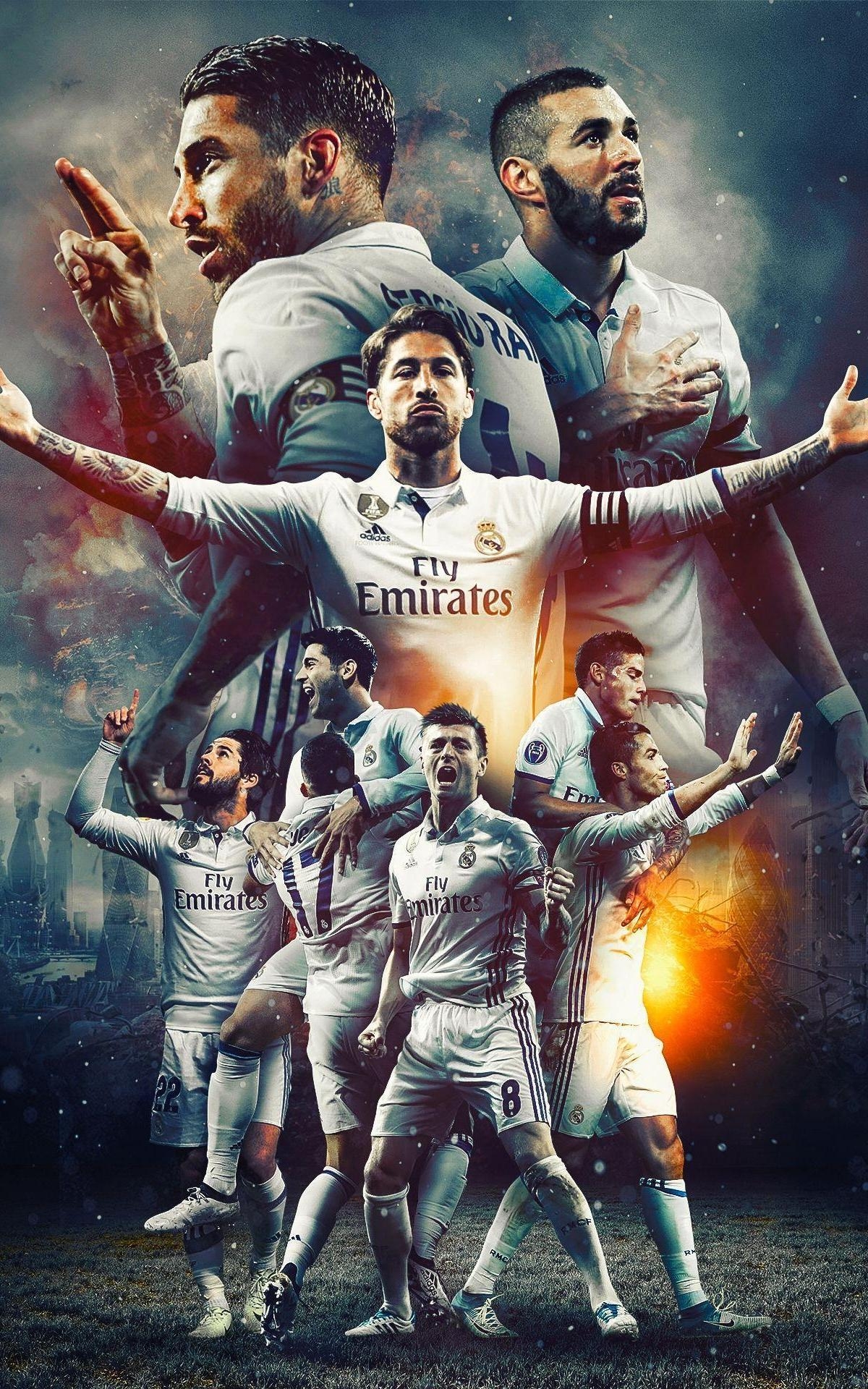 1200x1920 Real Madrid Mobile Wallpaper Free Real Madrid Mobile Background, Phone