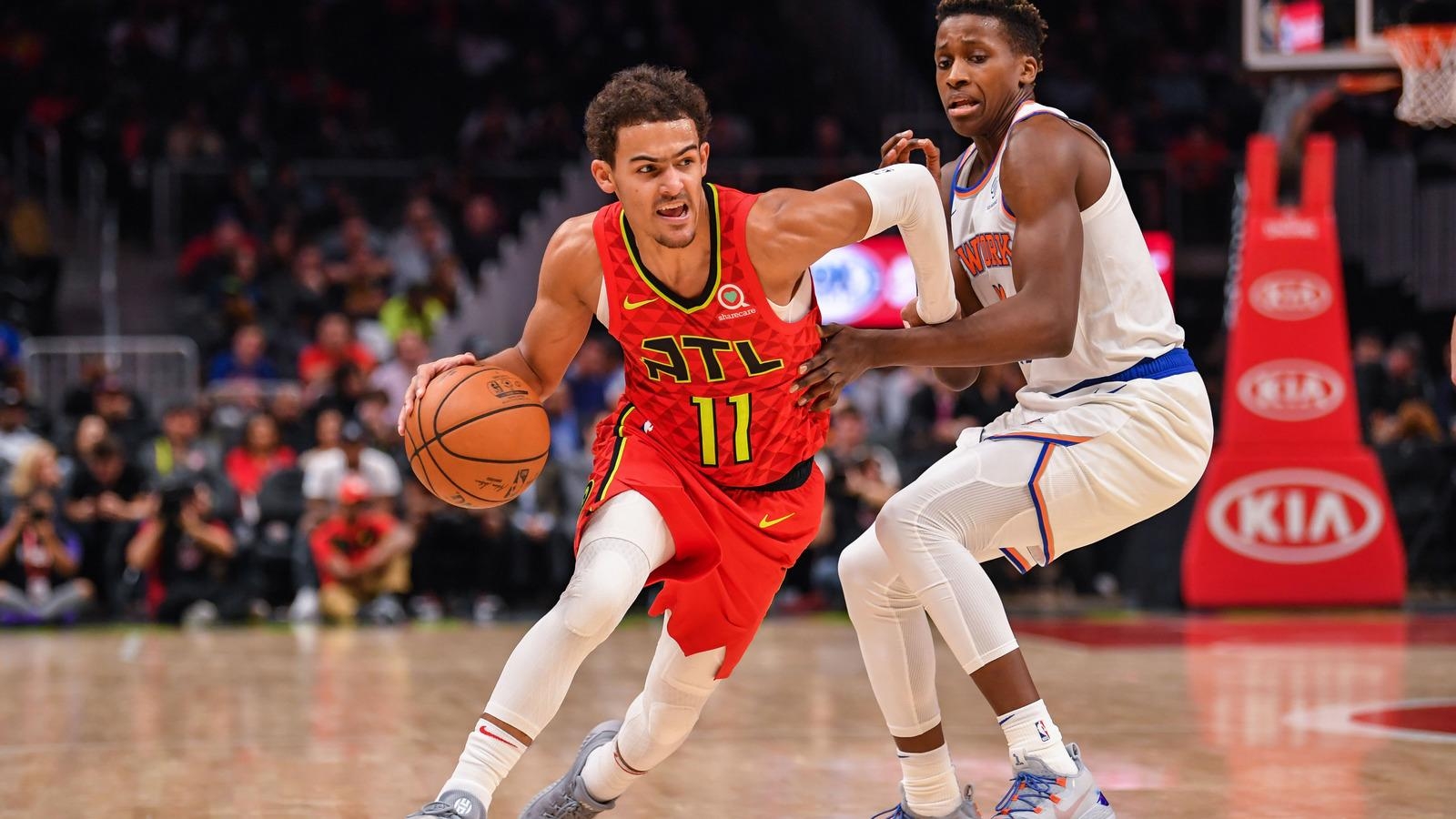 1600x900 Watch: Hawks hilariously prank Trae Young for rookie hazing, Desktop