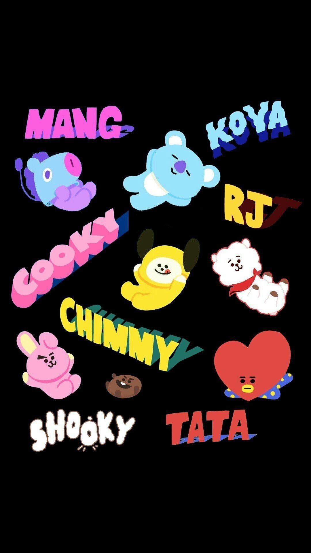 1080x1920 BT21 X BTS. Bts wallpaper, Bts lockscreen, Bts chibi, Phone