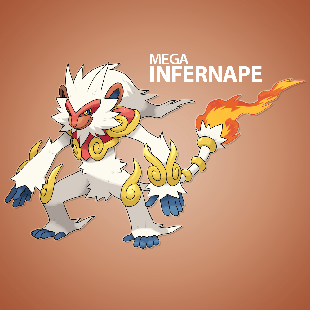 1000x1000 Mega Infernape, Phone