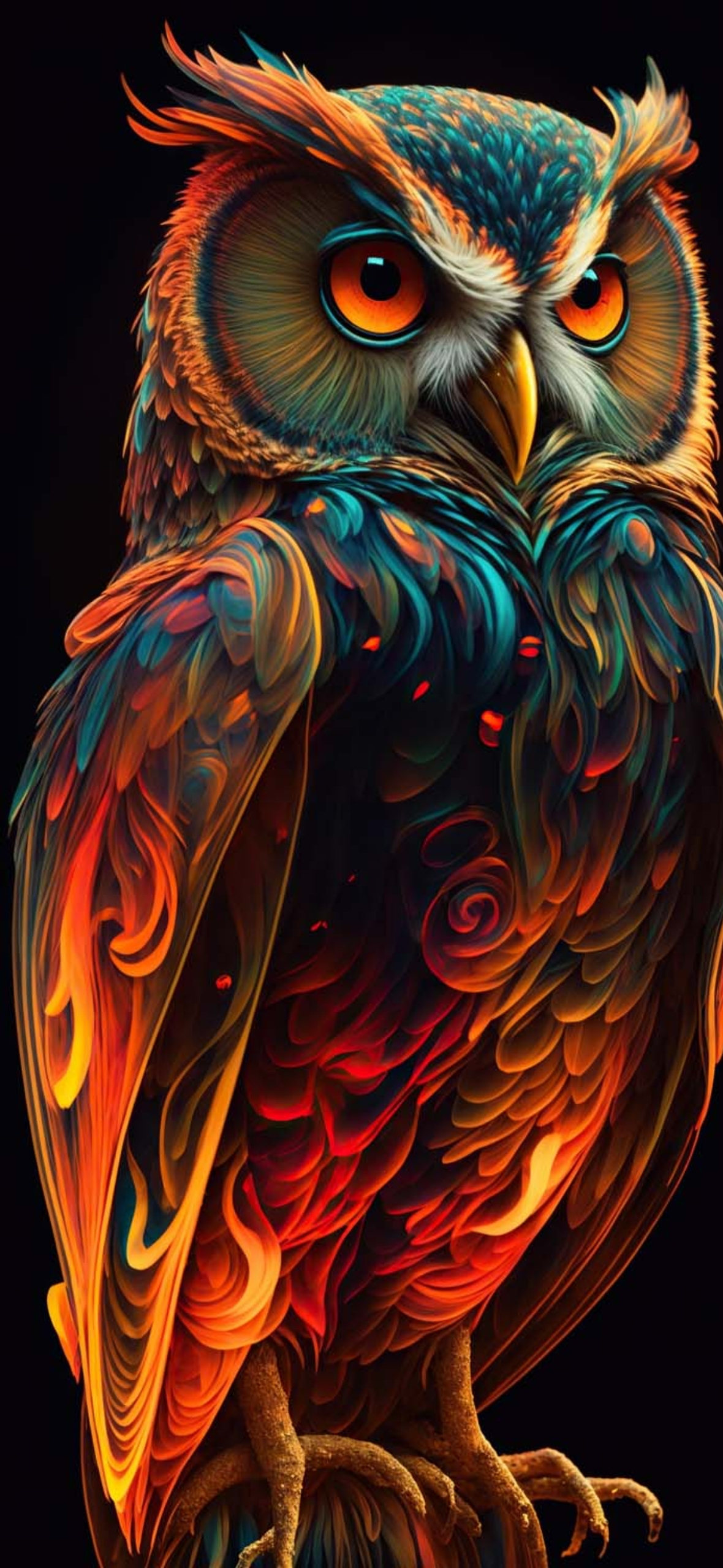 1180x2560 Best Owl iPhone Wallpaper [ HQ ], Phone