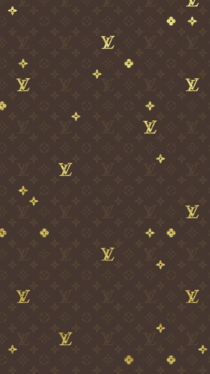 740x1310 Gold Louis Vuitton Wallpaper on.wallpaper.dog, Phone