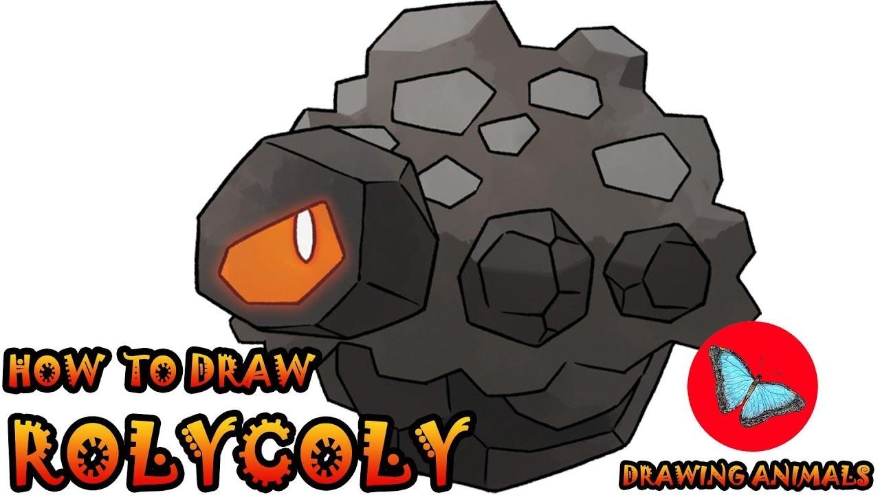 1280x720 How To Draw Rolycoly Pokemon, Desktop