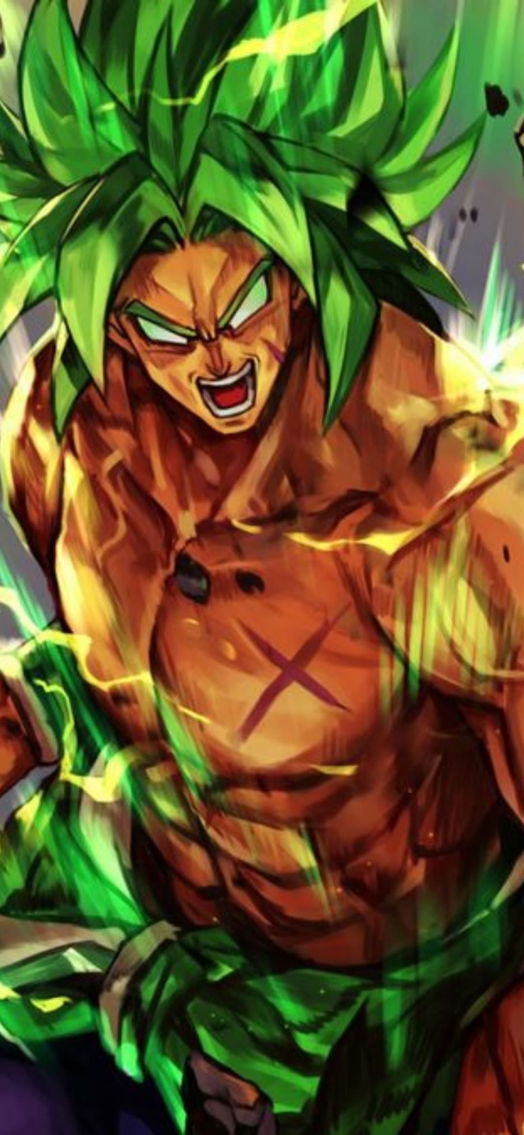 1080x2340 Broly Wallpaper, Phone