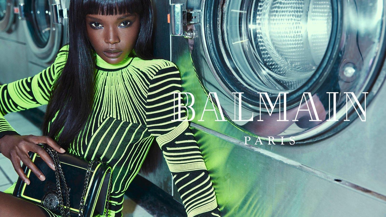 1600x900 Balmain Rounds Out Cast in Fall 2018 Campaign, Desktop