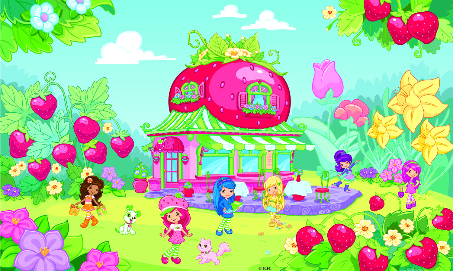 1500x900 Strawberry Shortcake 12766 px, Desktop