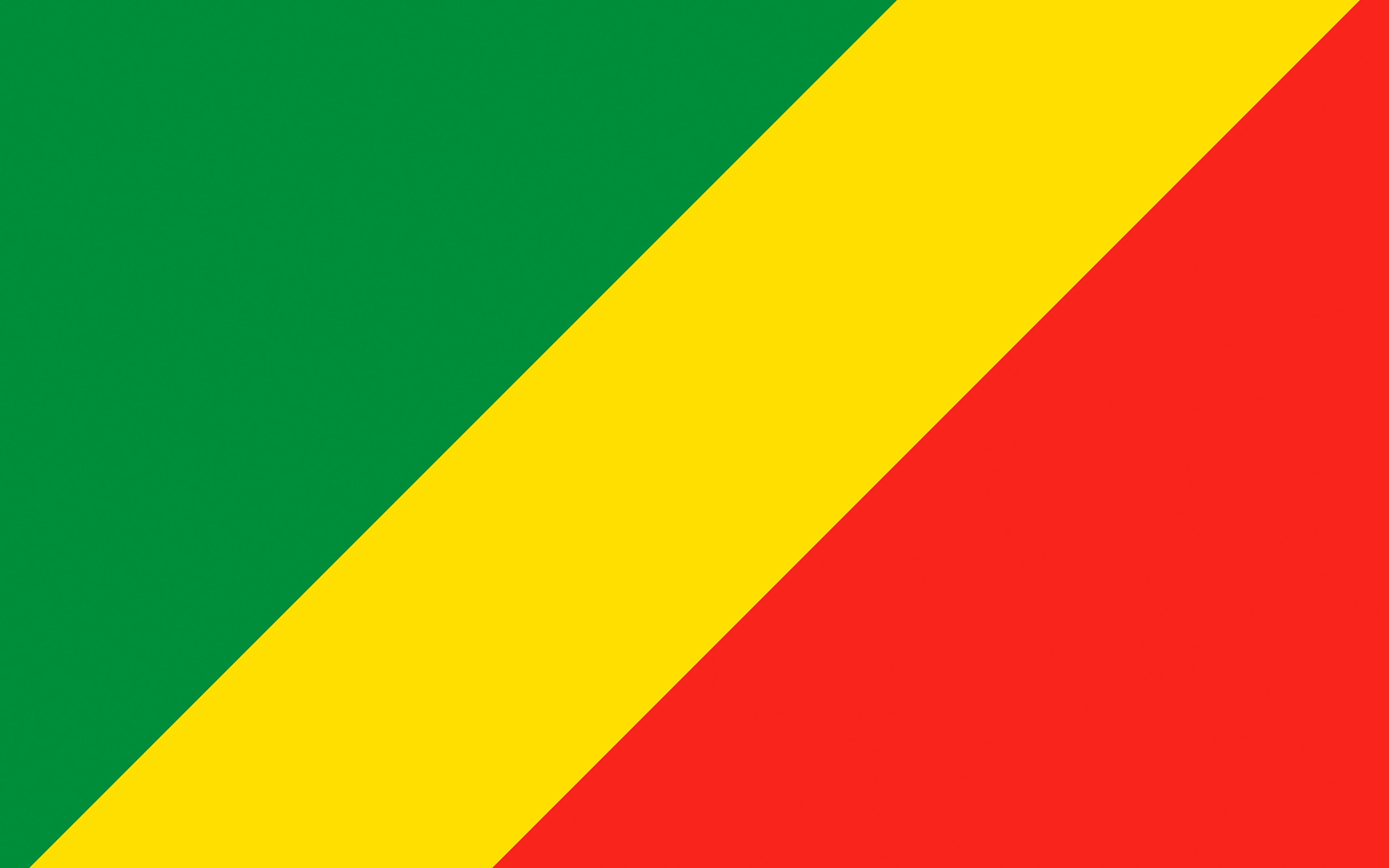 3840x2400 Picture Republic of the Congo Flag Stripes, Desktop