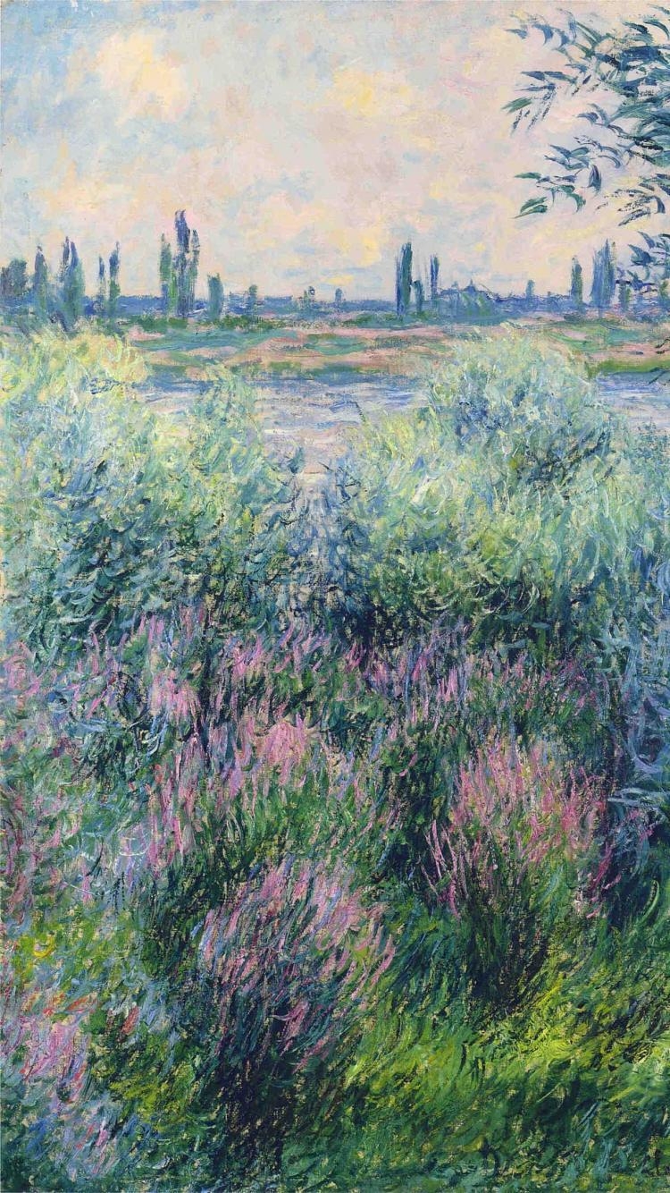 750x1340 Claude monet wallpaper, Phone