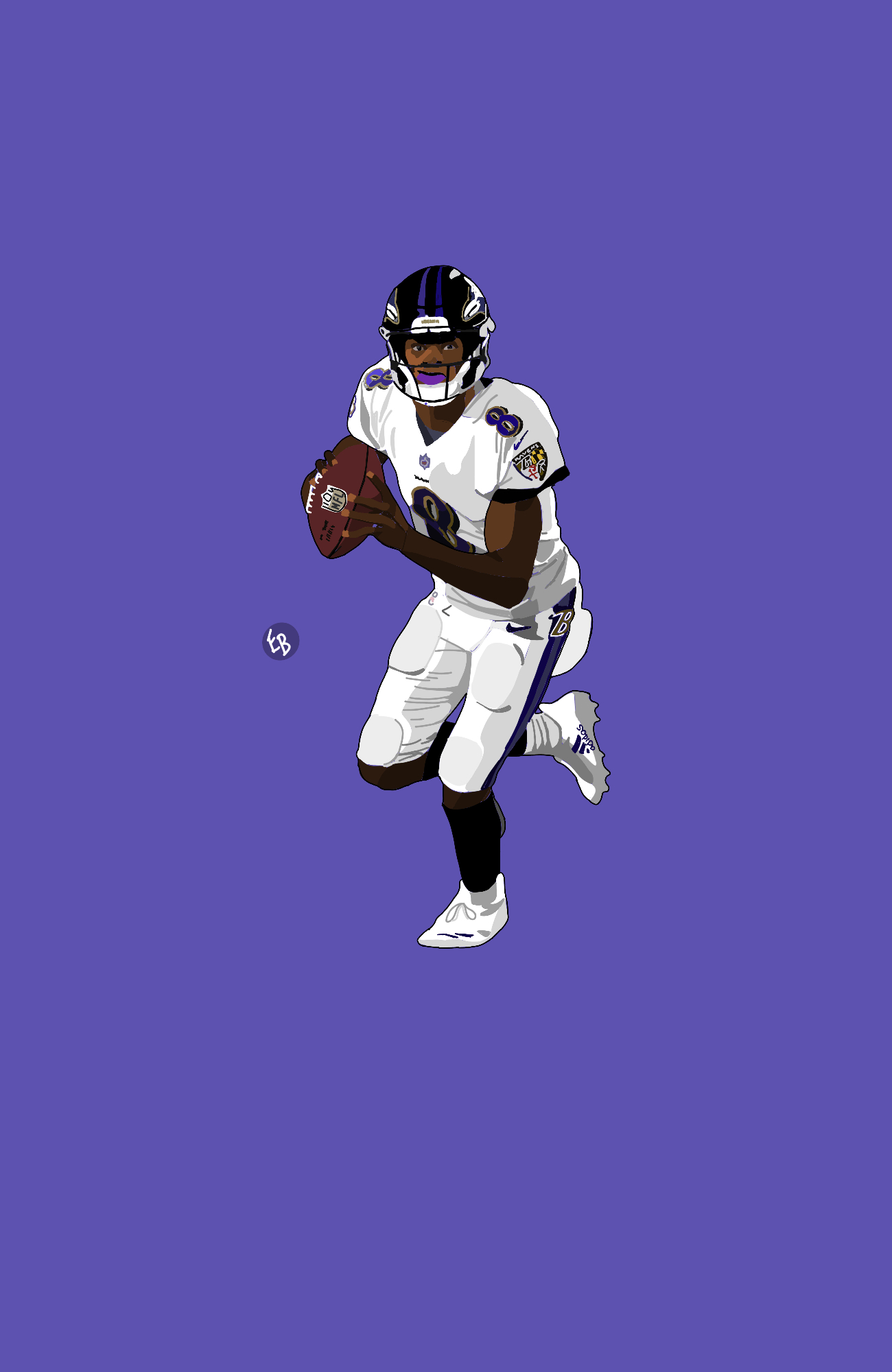 1300x2000 Thought You Guys Might Like This Lamar Jackson Graphic I, Phone