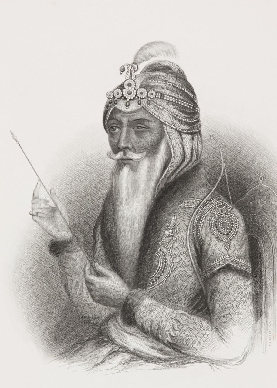 920x1280 Maharaja Ranjit Singh 1780 Also Called Sher E Punjab Or The Lion Of The Punjab. From The Book Gallery Of Historical Portraits Published C.1880. PosterPrint # VARDPI1855916, Phone